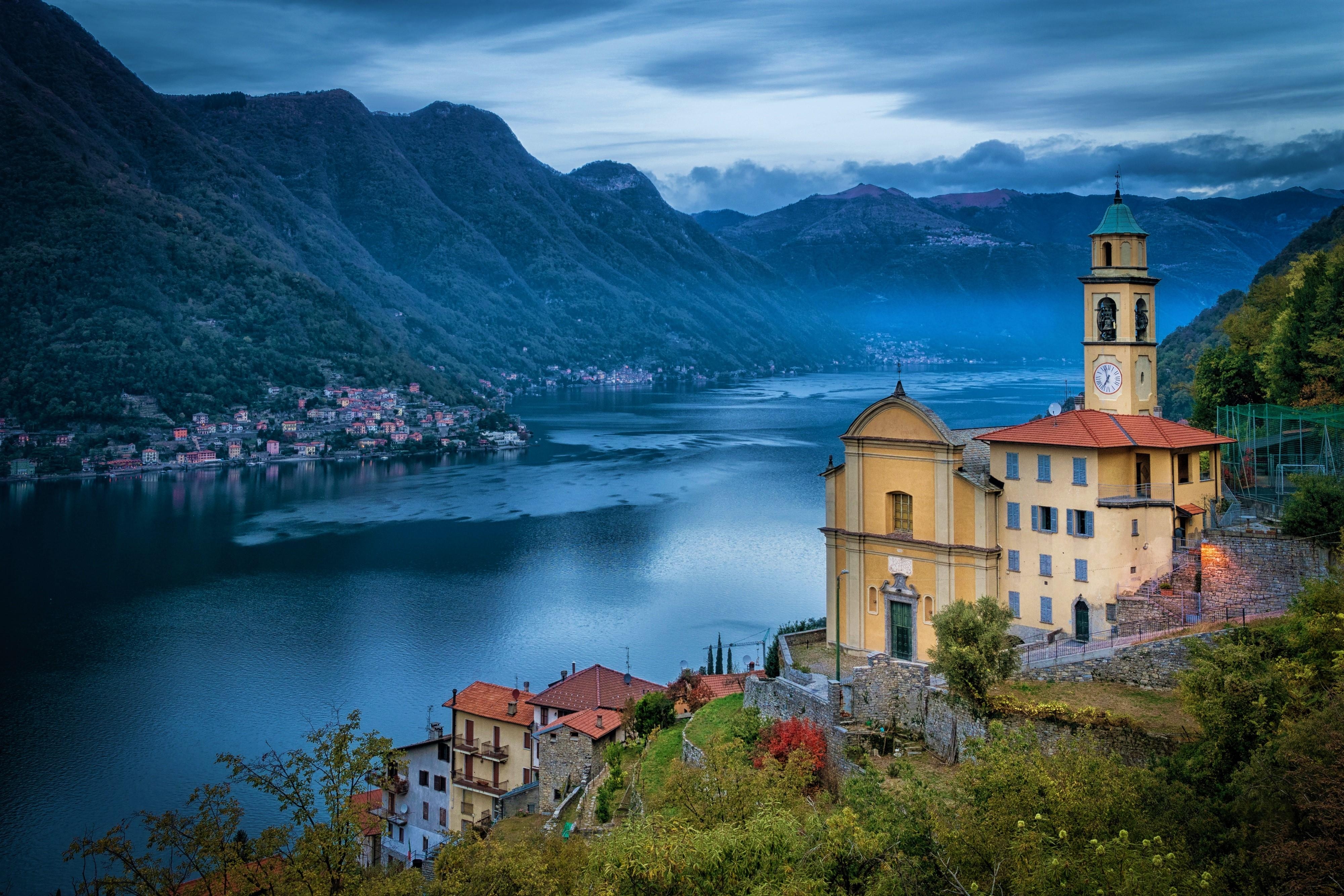 4000x2670 Lake Como, Italy 4k Ultra HD Wallpaper. Background Image, Desktop