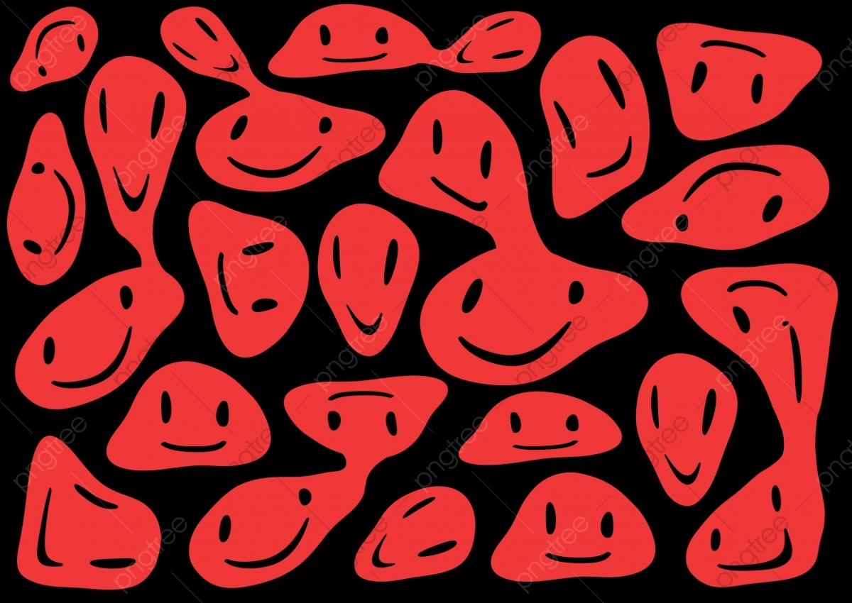 1200x850 Red Smiley Distorted Background, Red, Smiley, Expression Background Image for Free Download, Desktop
