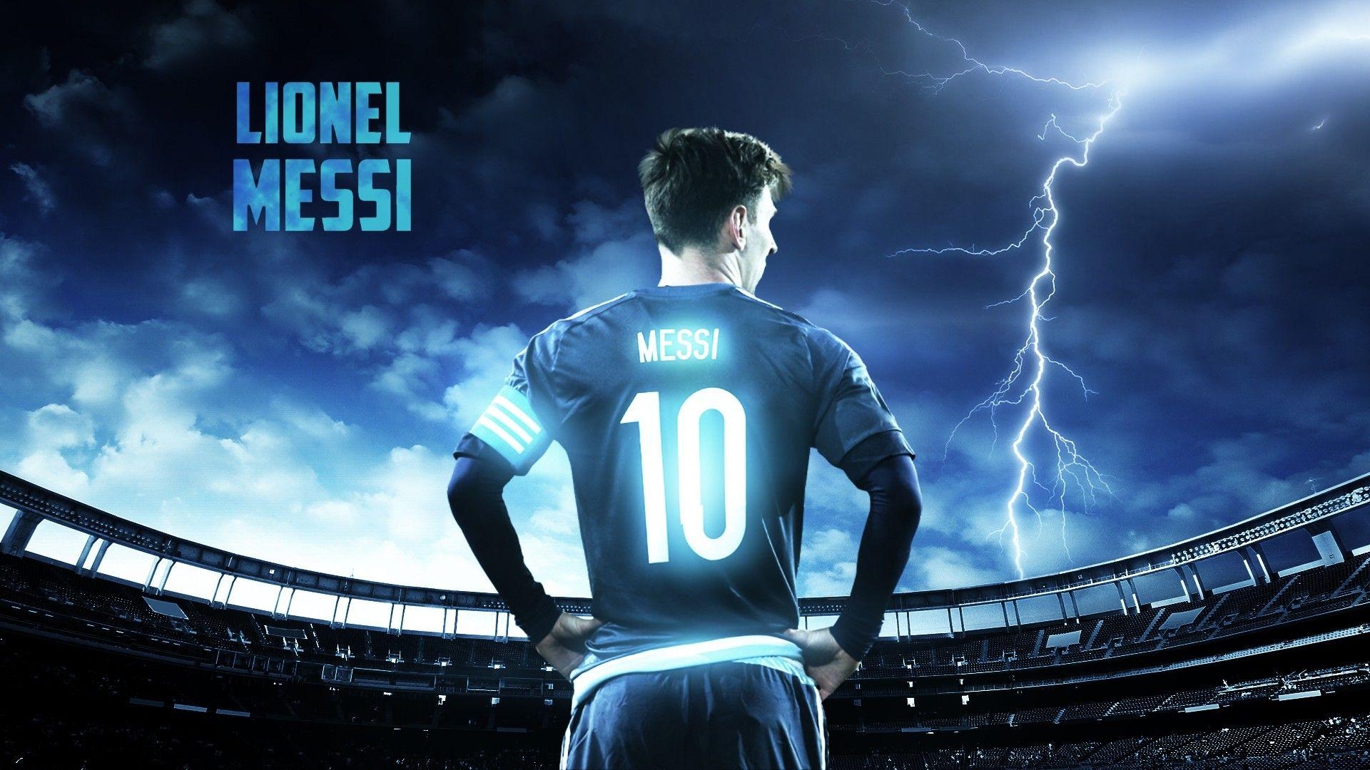 1920x1080 Leo Messi, HD Sports, 4k Wallpaper, Image, Background, Photo, Desktop