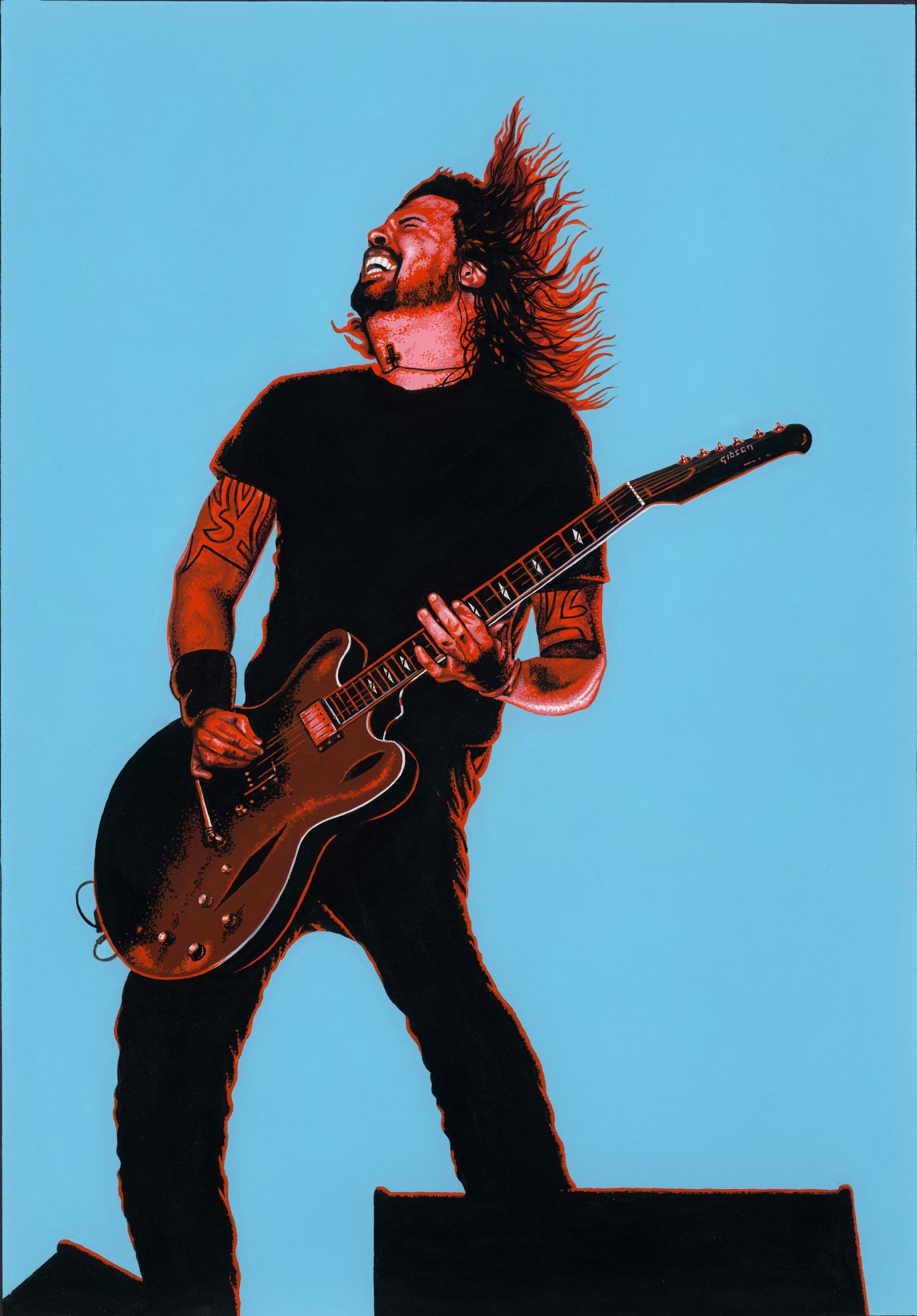 1790x2560 Dave Grohl by Saskia Monsoon Riviera.customwallpaper.net.au, Phone