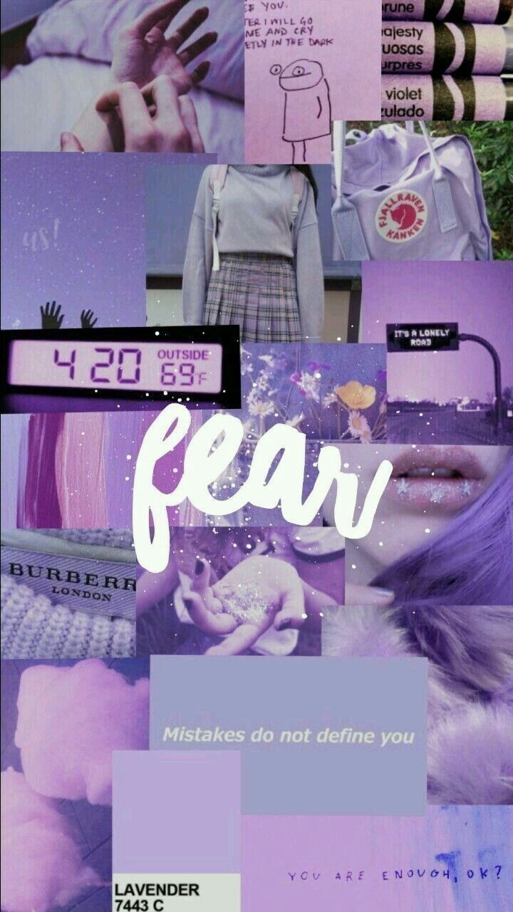 720x1280 Purple Aesthetic Collage :))) Shared By Sabrina, Phone