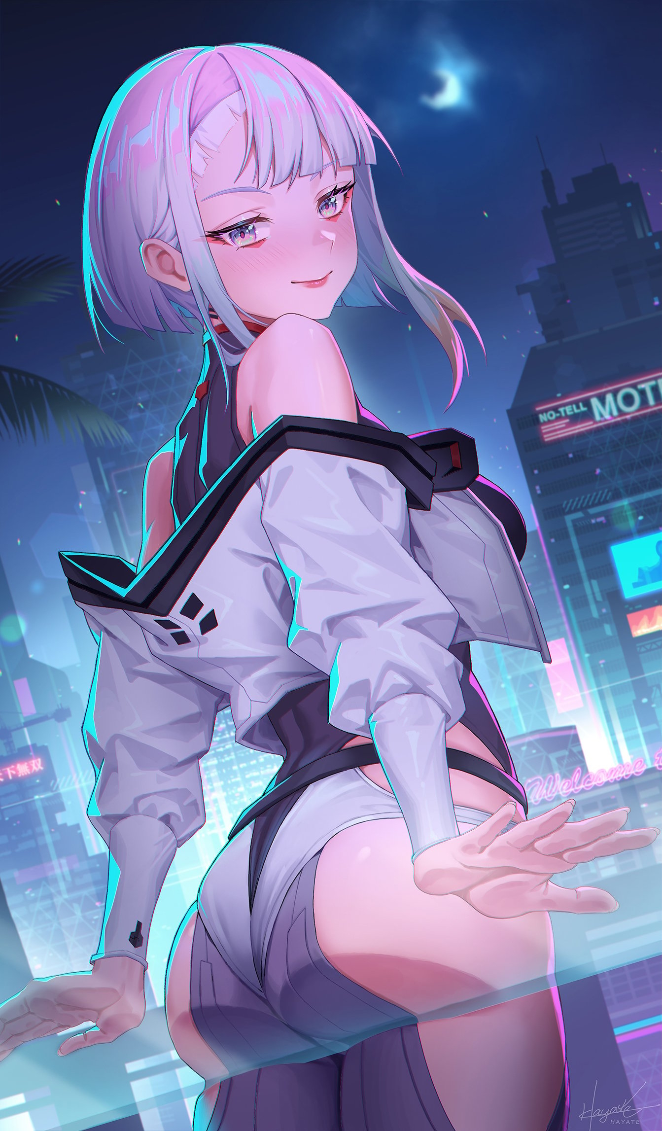 1350x2300 Lucy Cyberpunk Edgerunners wallpaper for phone, Phone