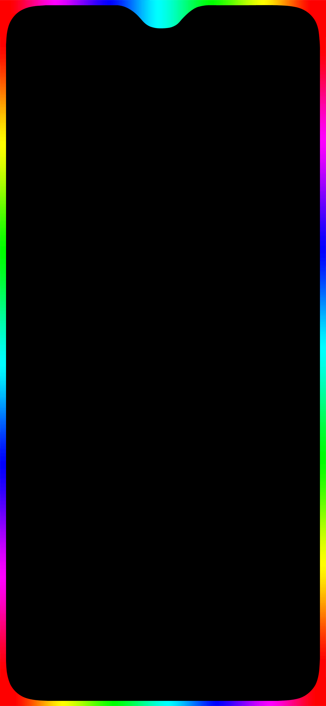 1080x2340 6T Border light Wallpaper, Phone