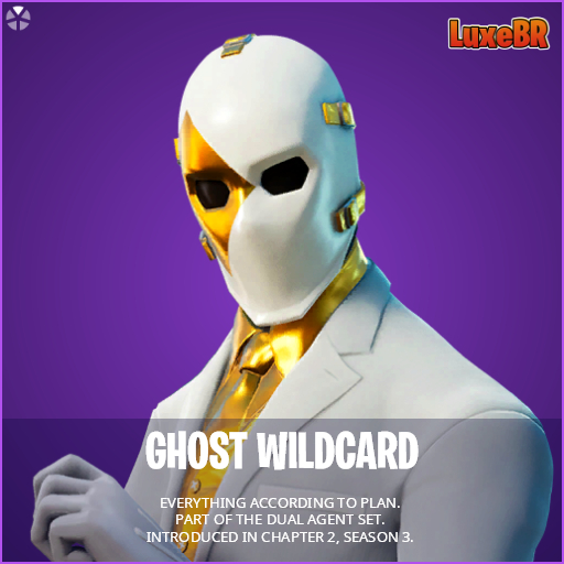 520x520 Ghost Wildcard Fortnite wallpaper, Phone