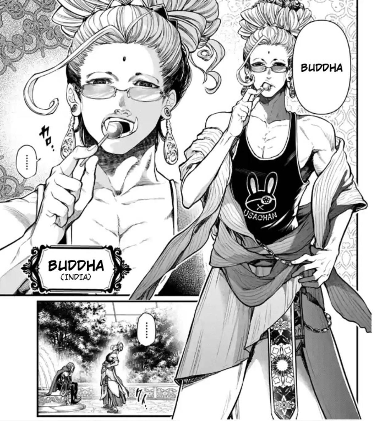 1250x1370 Buddha looks sick (Record of Ragnarok)follow up or reply to this content. Manga collection, Comic style art, Manga artist, Phone