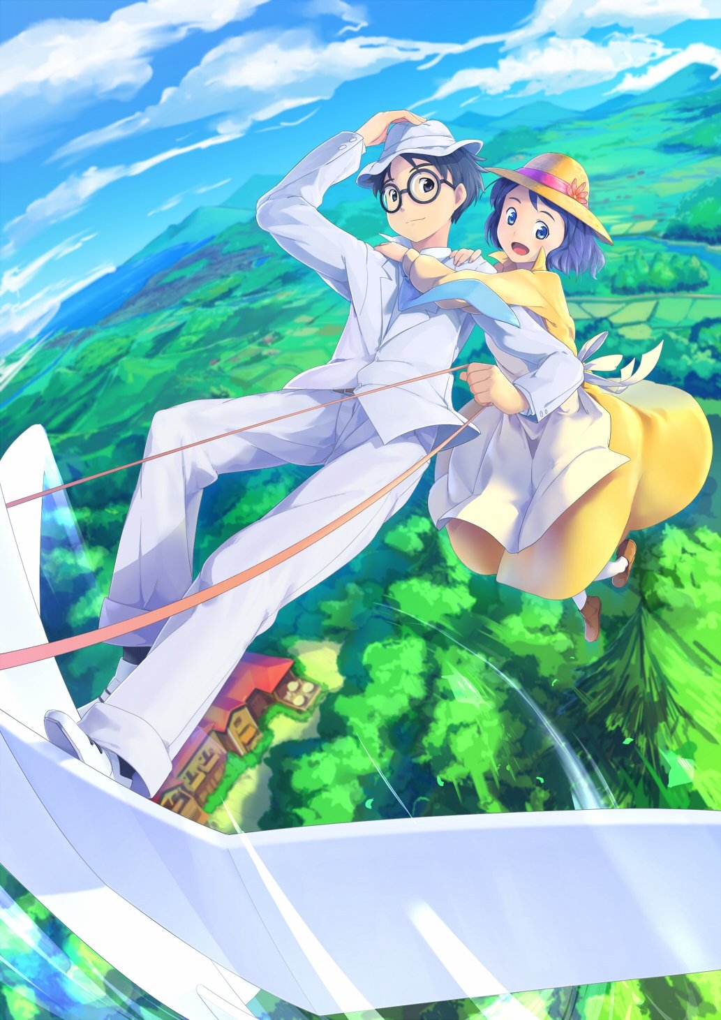 1040x1470 Kaze Tachinu (The Wind Rises) Anime Image Board, Phone