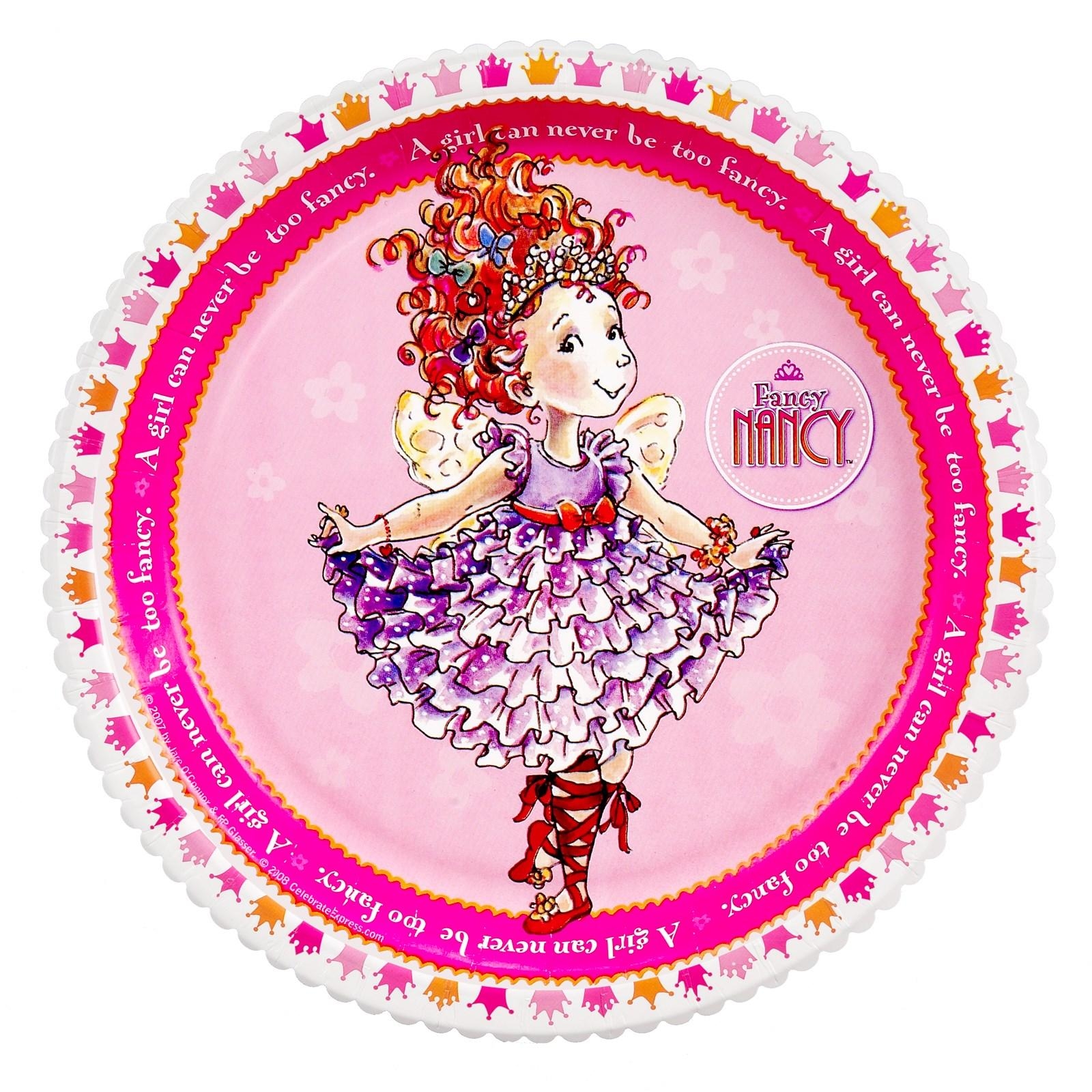 1600x1600 Fancy Nancy Dessert Plates Nancy Image, Picture, Photo, Phone