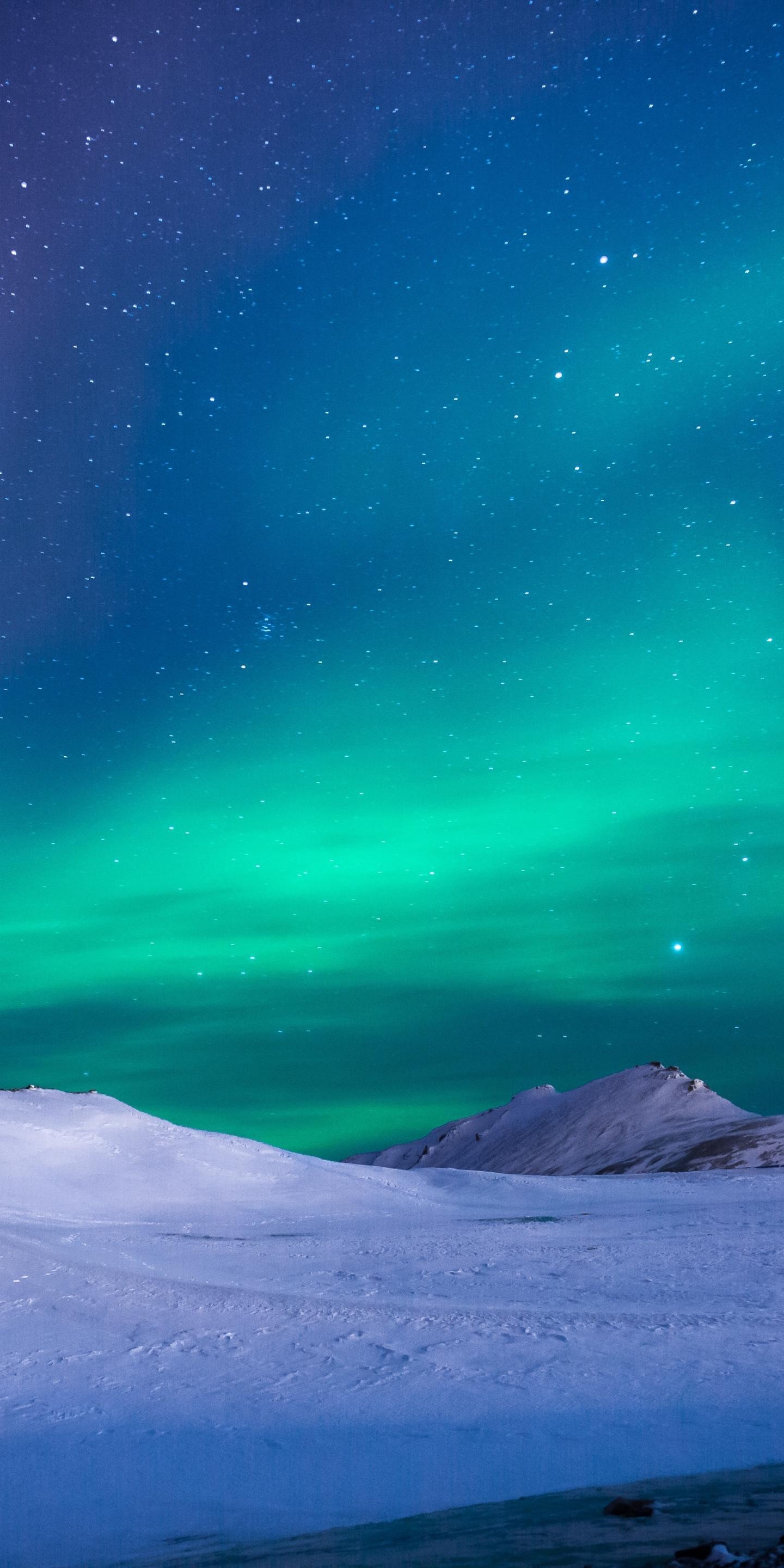 1440x2880 Earth Aurora Borealis () Wallpaper, Phone