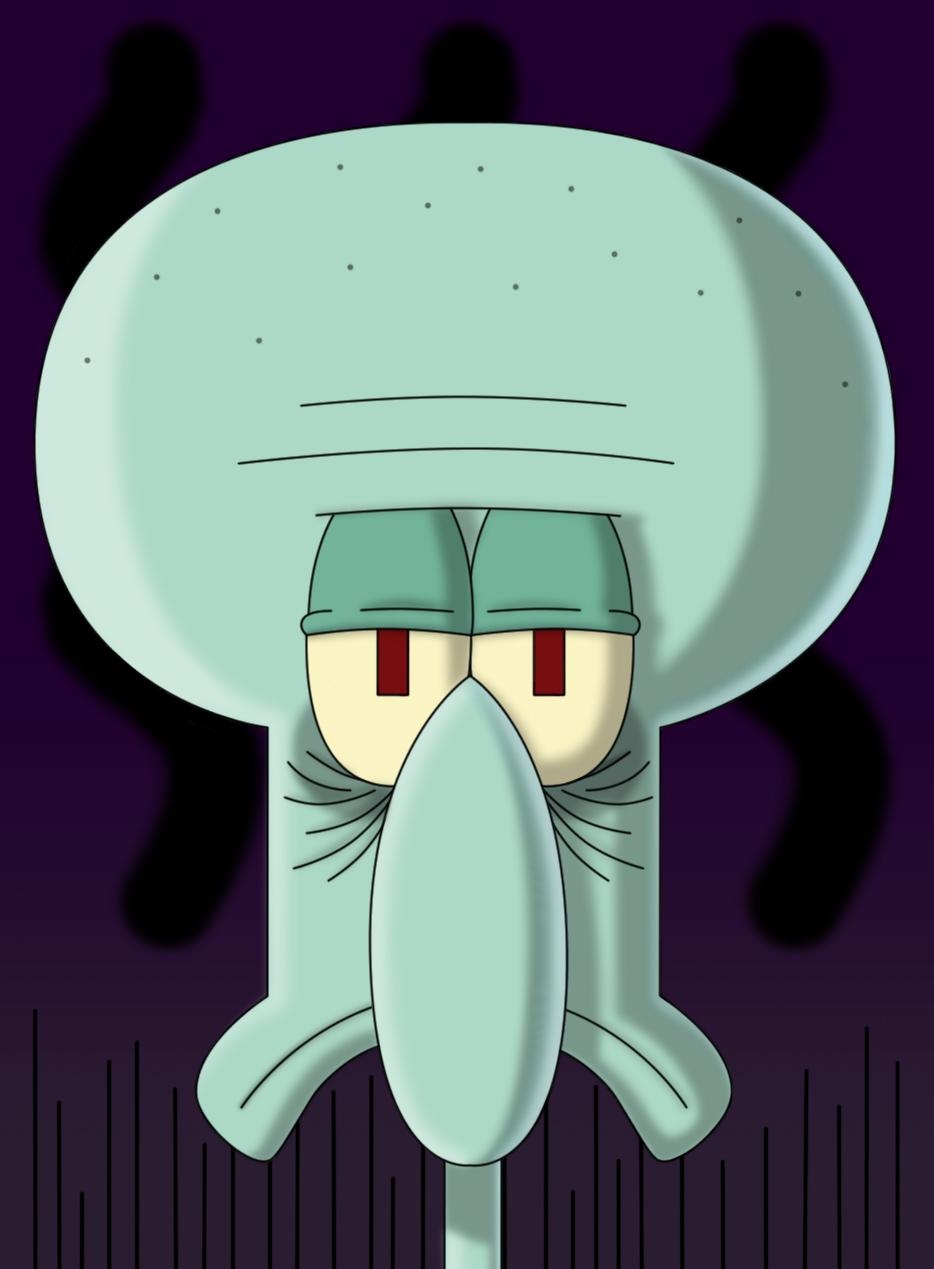 940x1270 Sad Squidward by Jeanyawesome on Newgrounds, Phone