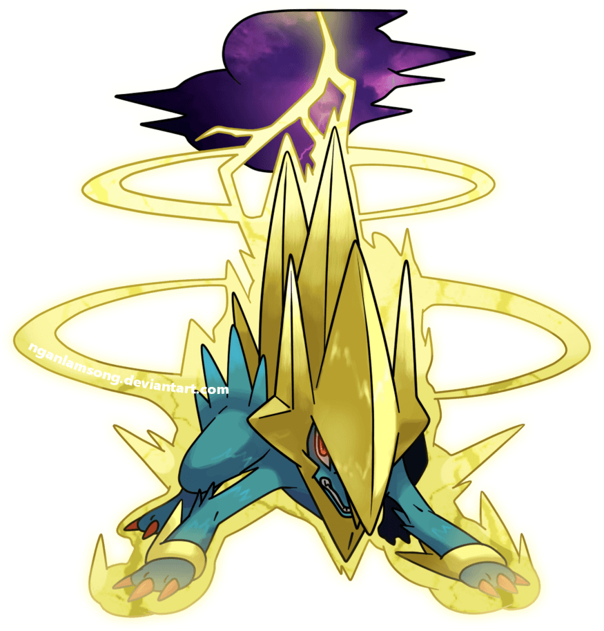 880x920 Mega Manectric, Phone