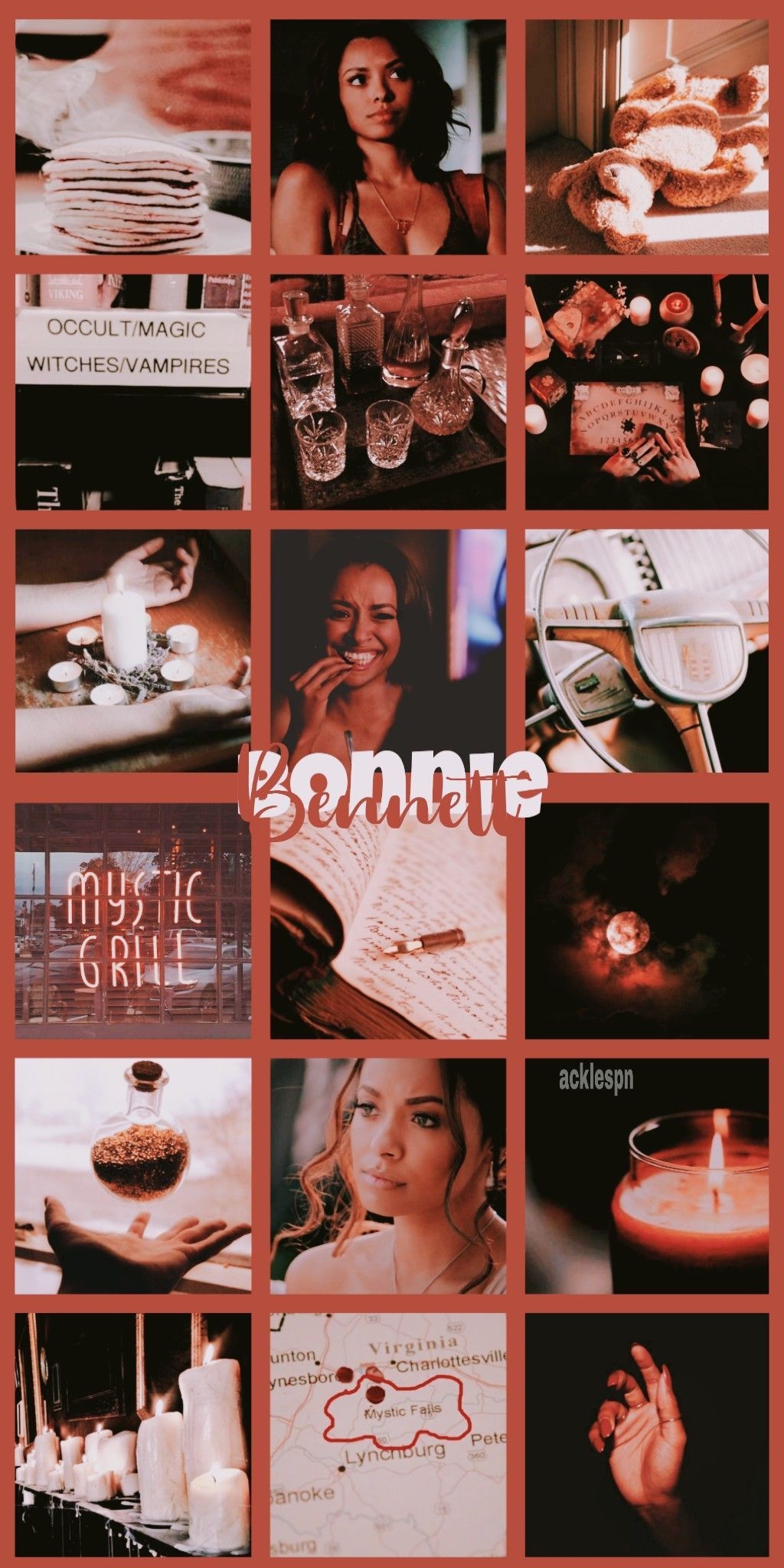 1030x2050 Vampire diaries. Bonnie bennett, Bonnie, Mystic falls, Phone