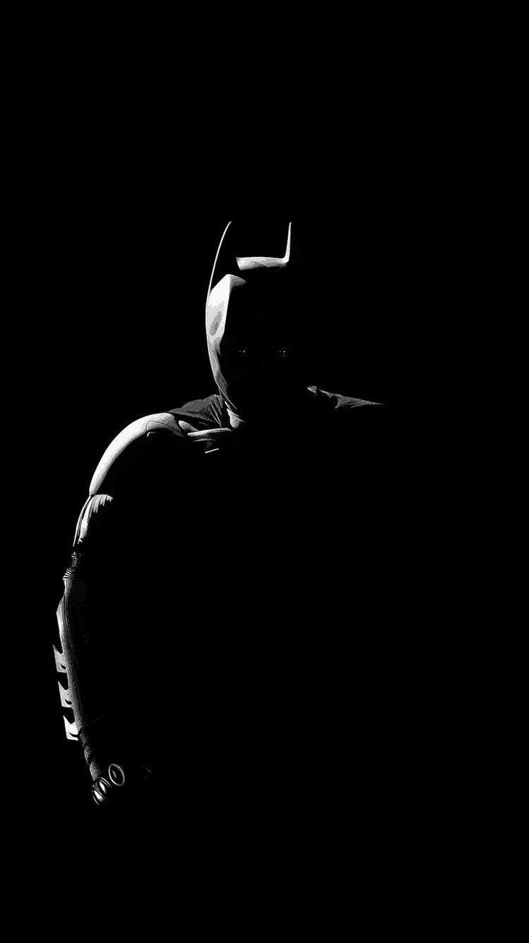 750x1340 True Black Wallpaper for OLED Displays. Batman wallpaper iphone, Phone