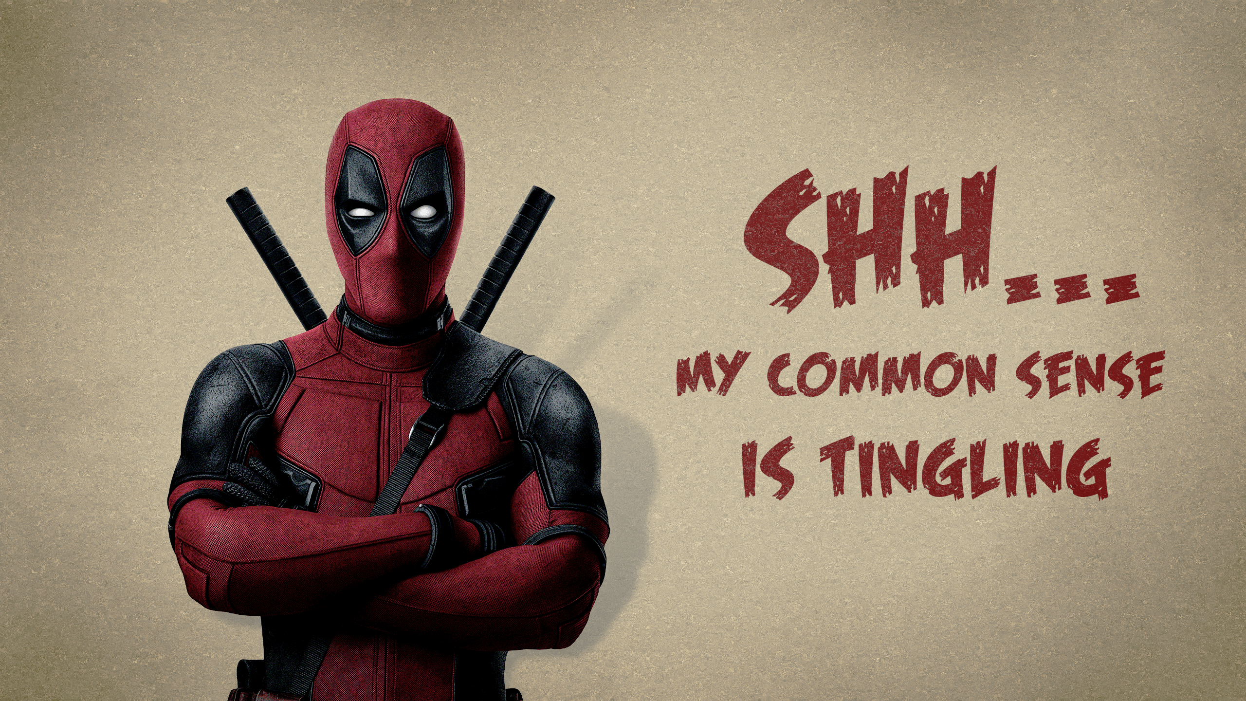 2560x1440 Deadpool desktop PC and Mac wallpaper, Desktop