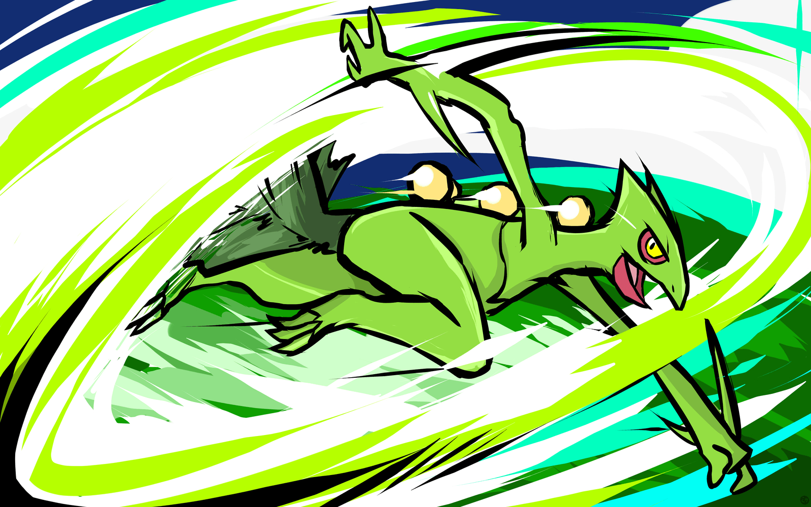 1600x1000 Sceptile. Leaf Blade. Pokemon, Desktop