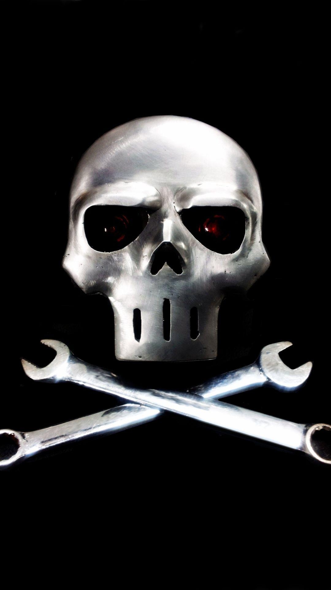 1080x1920 Apple Skull iPhone Wallpaper Free Apple Skull iPhone, Phone