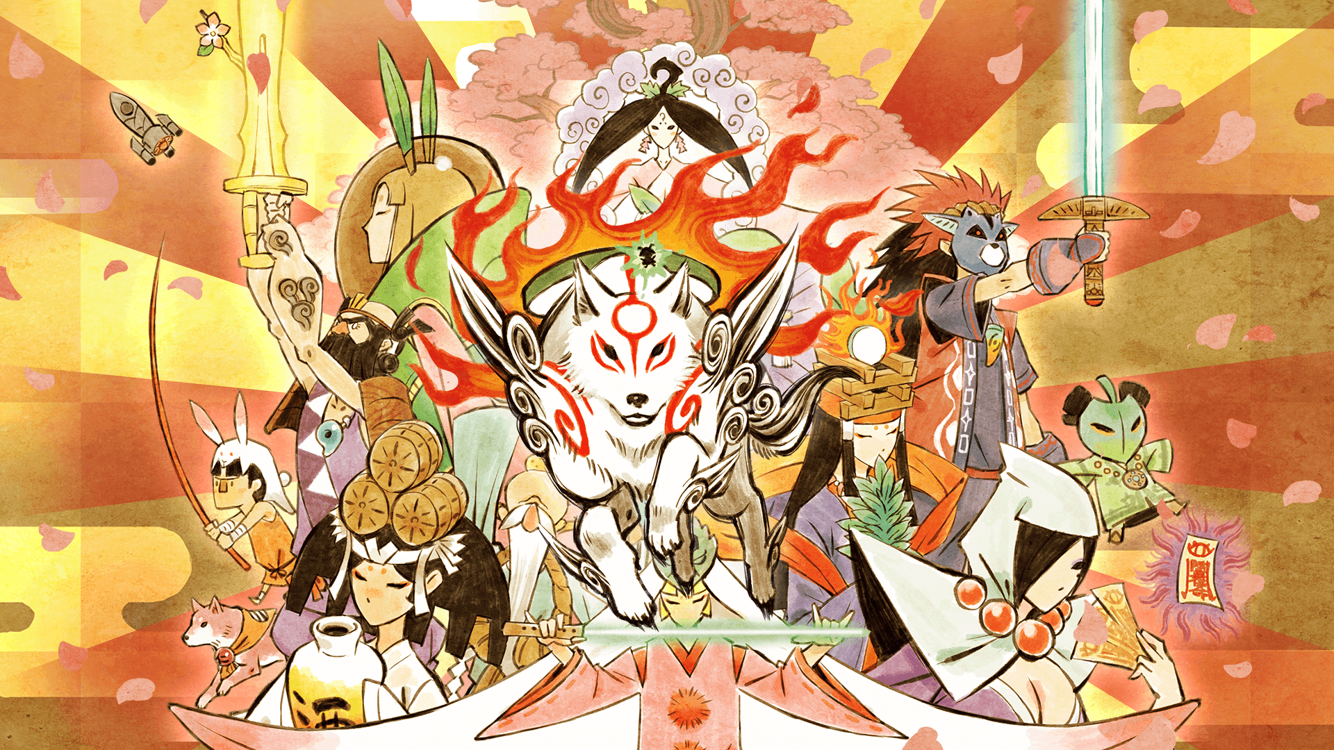 1920x1080 Okami, Desktop