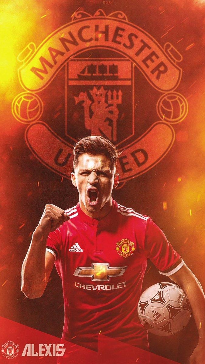 680x1200 Wallpaper Alexis Sanchez Manchester United, Phone