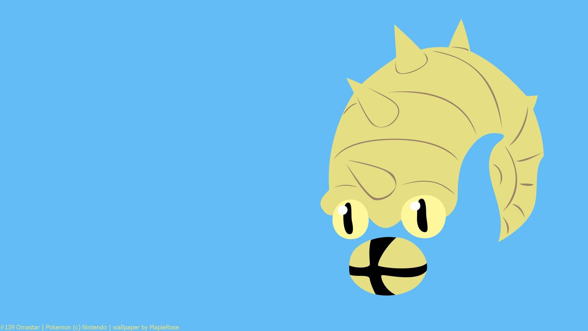 1920x1080 Omastar. PokéWalls, Desktop