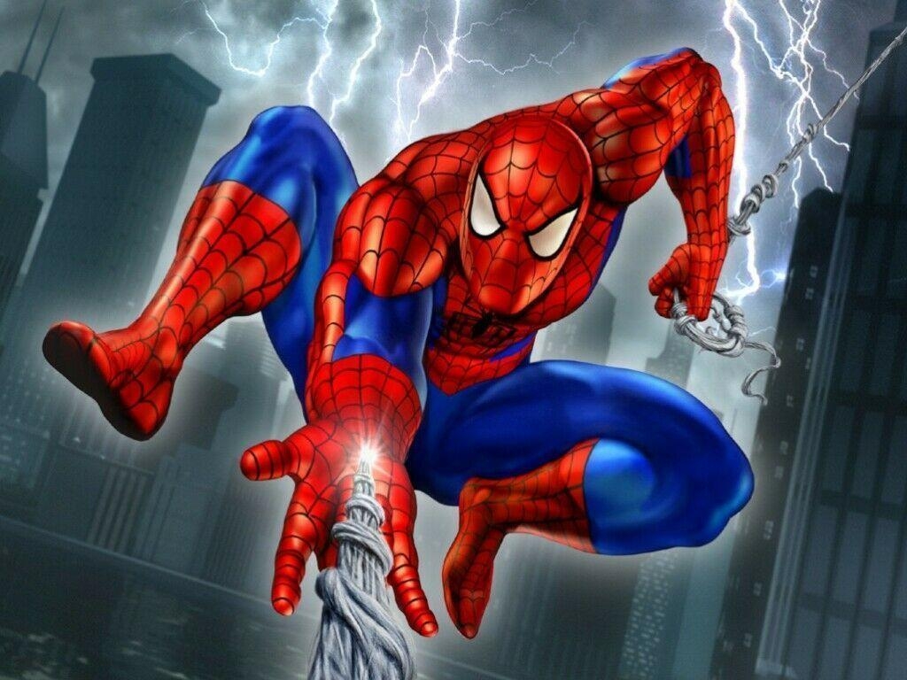 1030x770 Spiderman Cartoon, Desktop