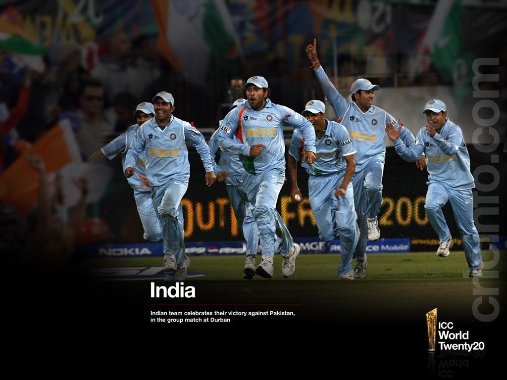 1030x770 India team after beating Pakistan in group match. Cricket, Desktop