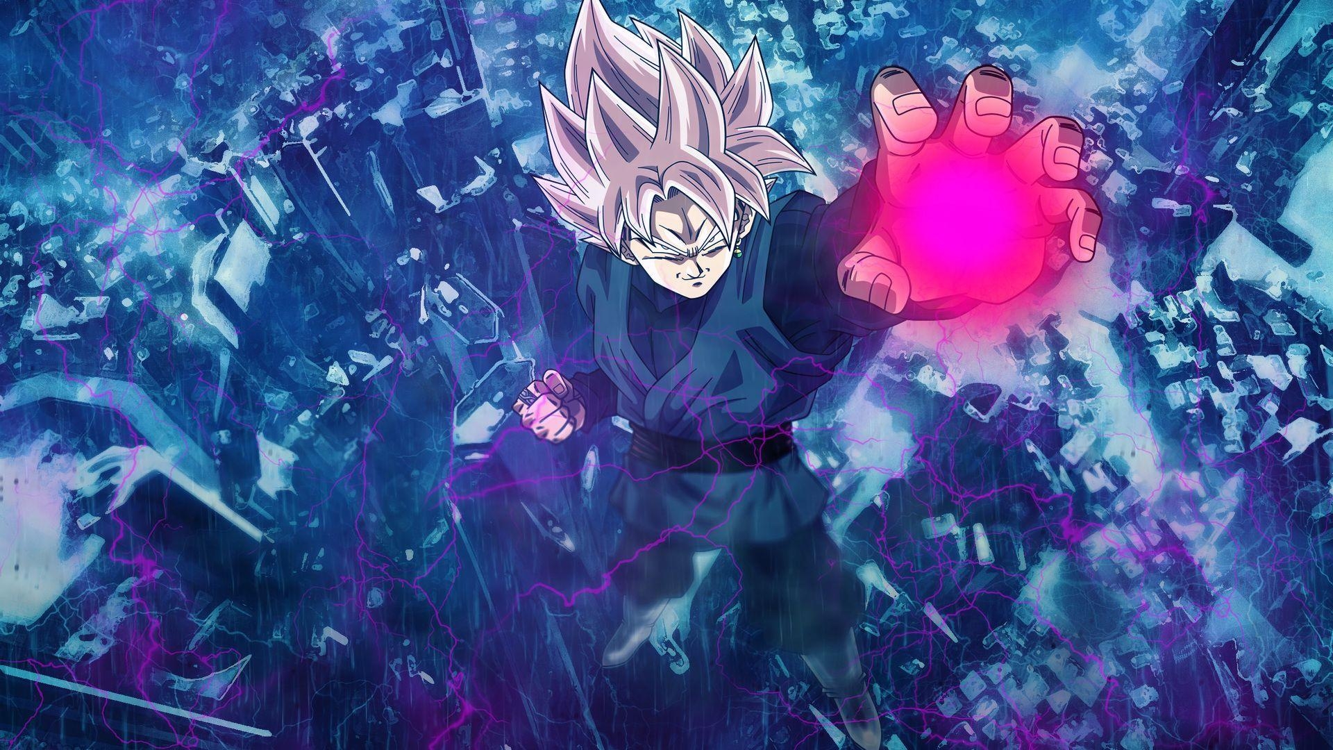 1920x1080 1080p Black Aesthetic Goku Black Wallpaper, Desktop