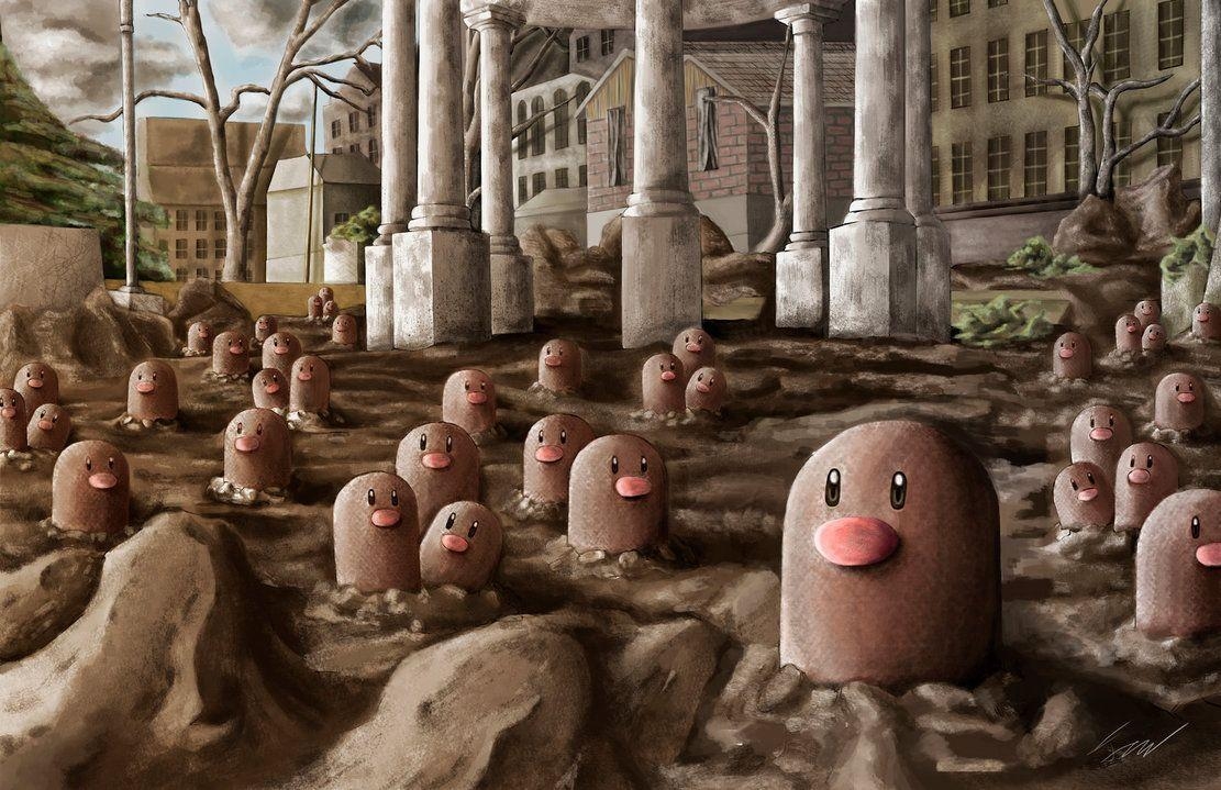 1120x720 Diglett and Dugtrio Final Render, Desktop