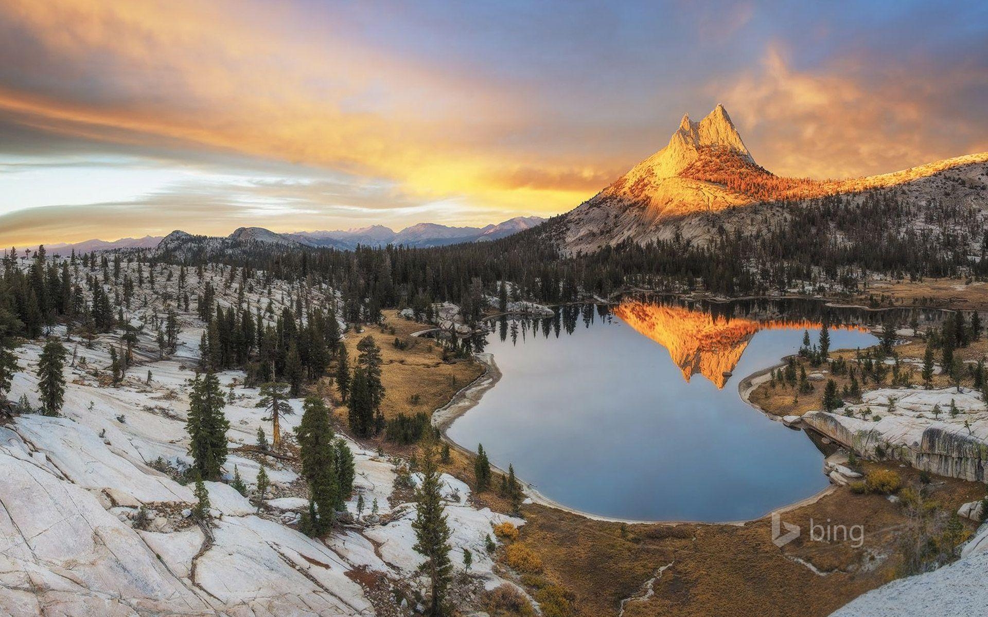 1920x1200 Cathedral Peak, Yosemite National Park, California © Mark Brodkin, Desktop