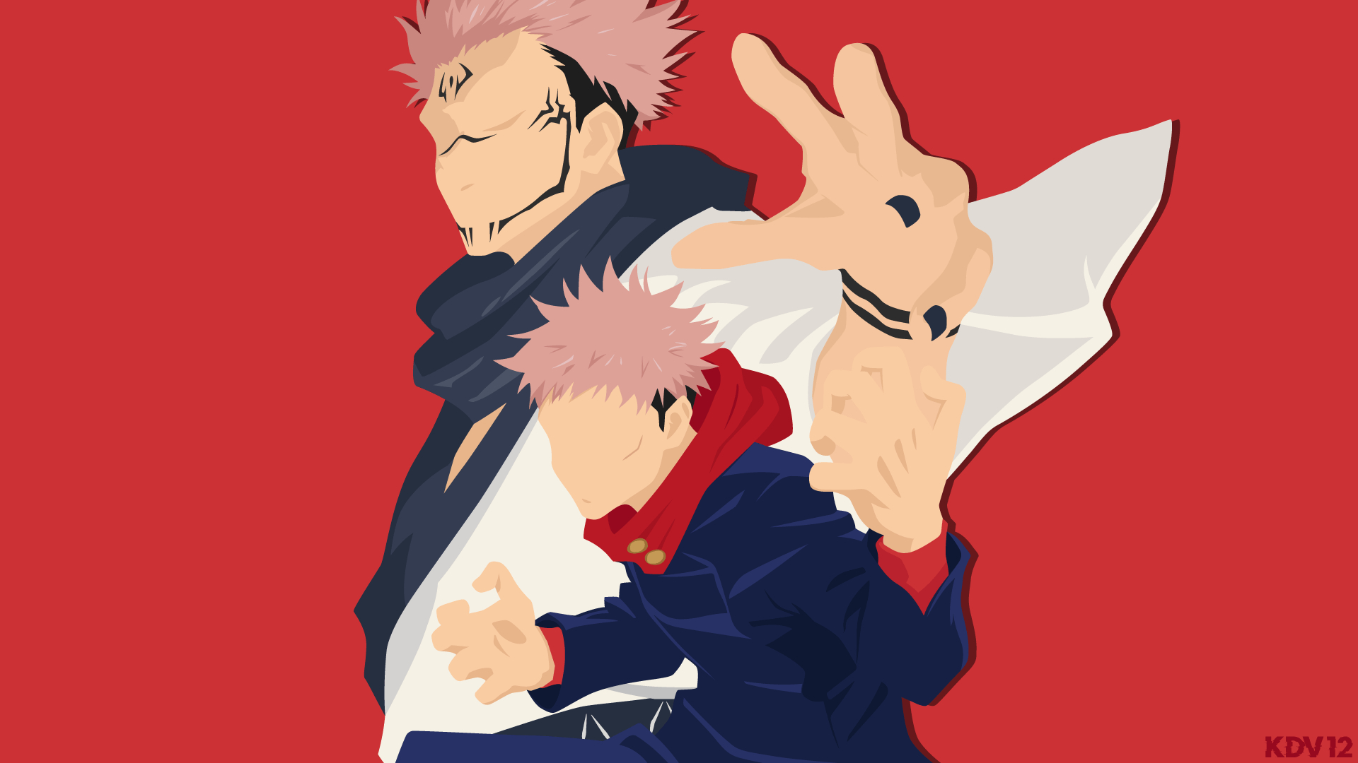 1920x1080 Sukuna and Itadori Jujutsu Kaisen Wallpaper For Tech, Desktop