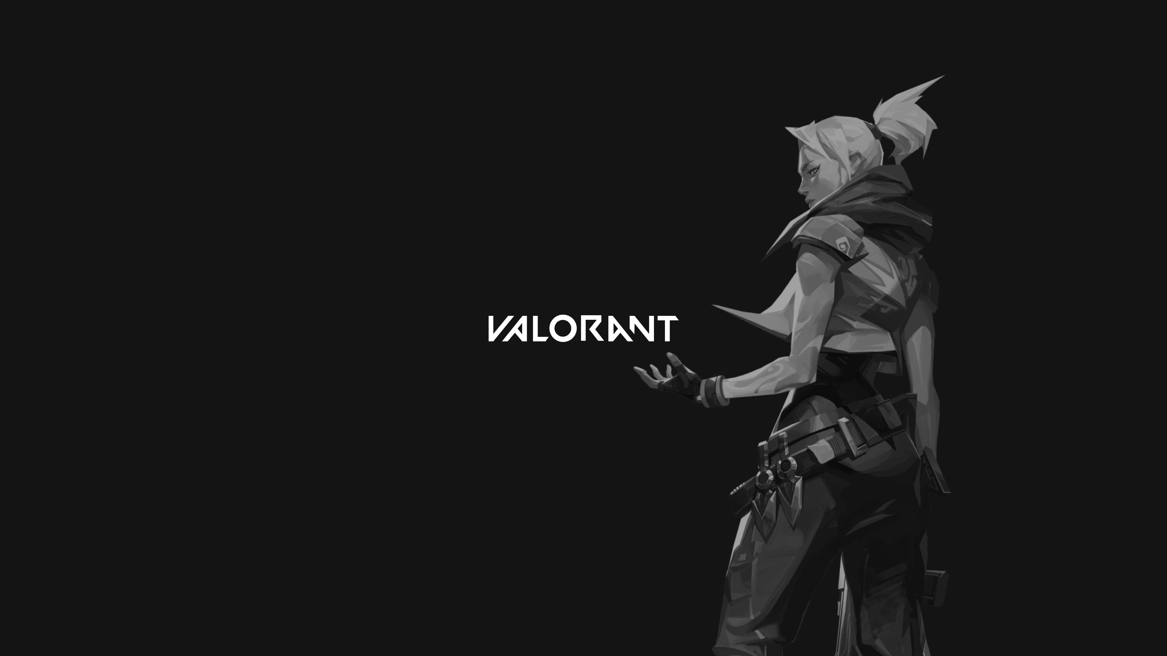 3840x2160 Minimal Valorant Wallpaper Ultrawide & Text Only Versions, Desktop