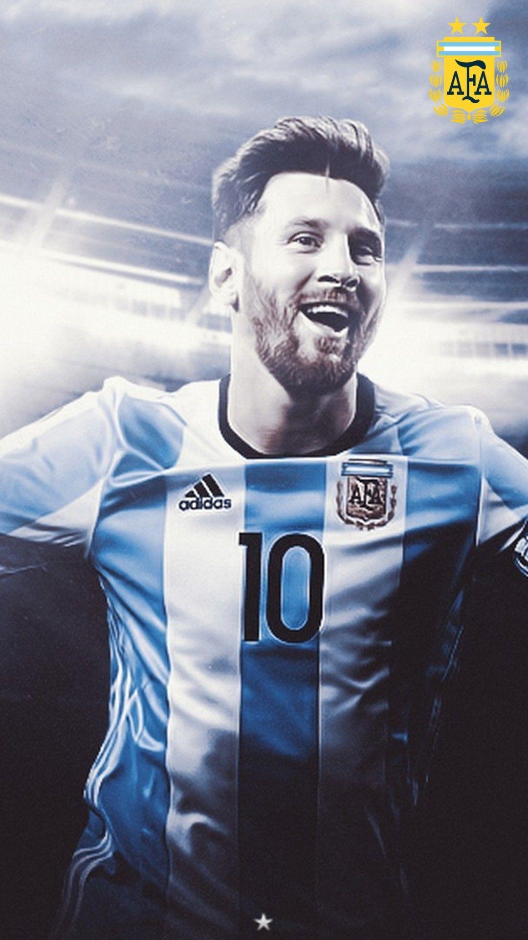 1080x1920 Messi Argentina iPhone 7 Wallpaper. Lionel messi wallpaper, Messi argentina, Lionel messi, Phone