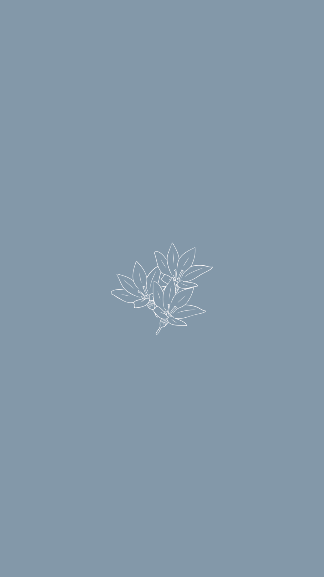 1080x1920 iPad Wallpaper Minimalist Flowers iPad Wallpaper Minimalistischen, Phone