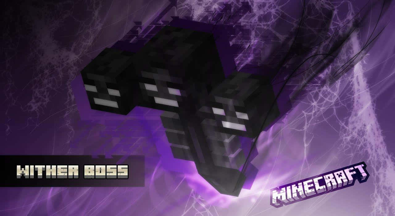 1280x700 Download Minecraft Wither Boss Battle in Action Wallpaper, Desktop