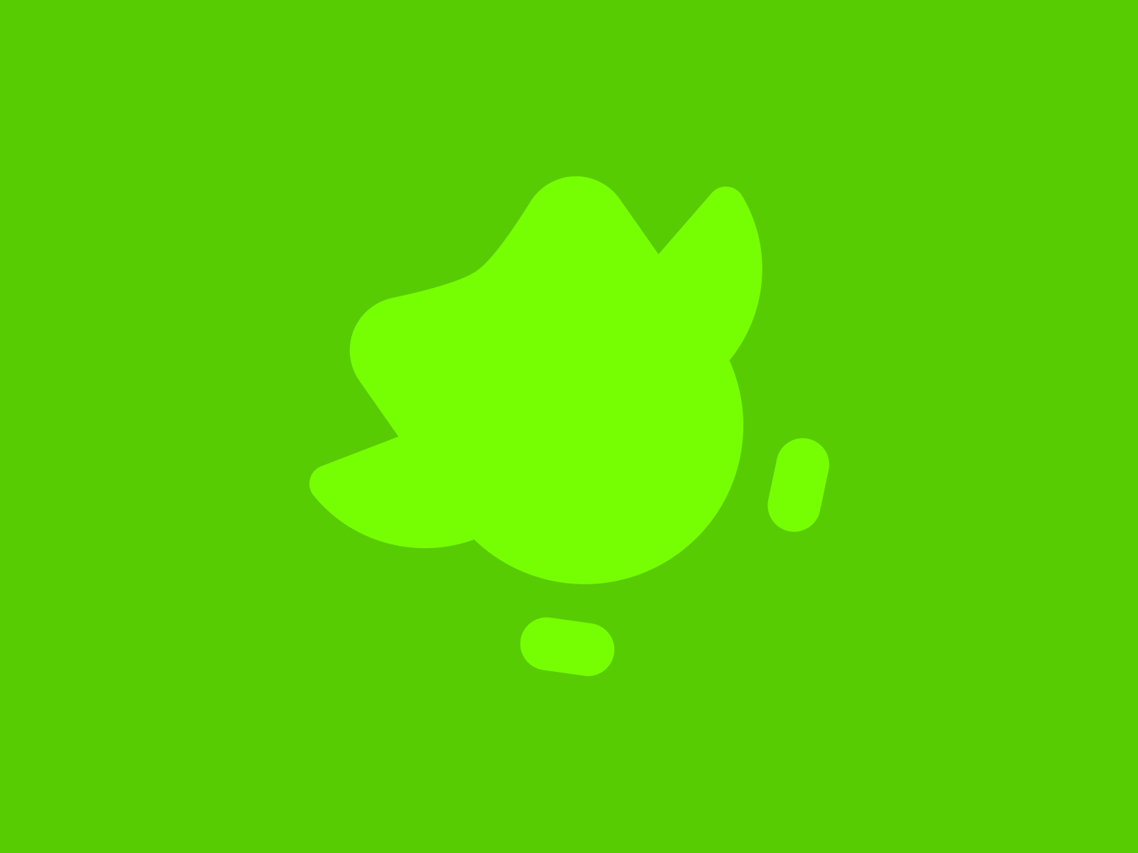 1600x1200 Duolingo Logo Glyph Color Exploration by Jack Morgan for Duolingo, Desktop