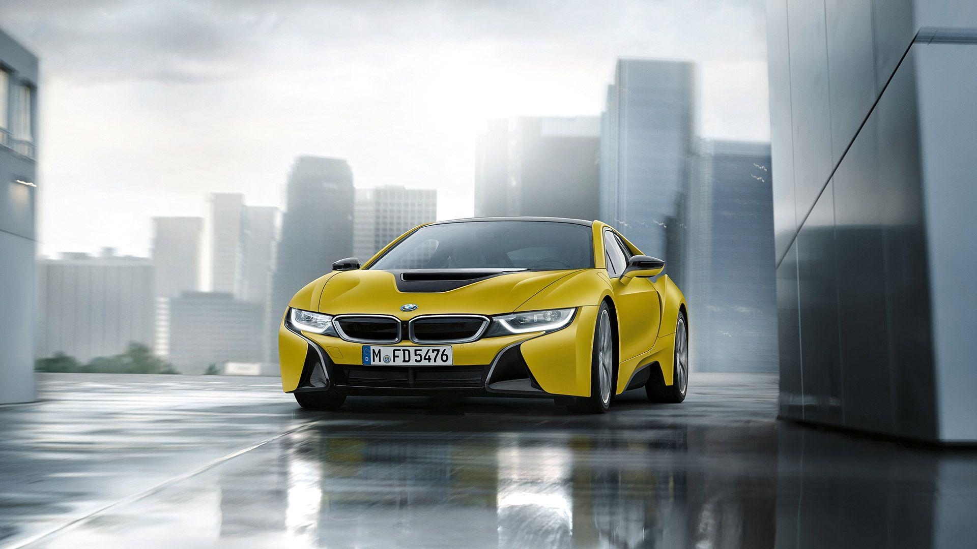 1920x1080 BMW i8 Protonic Frozen Yellow Wallpaper & HD Image, Desktop