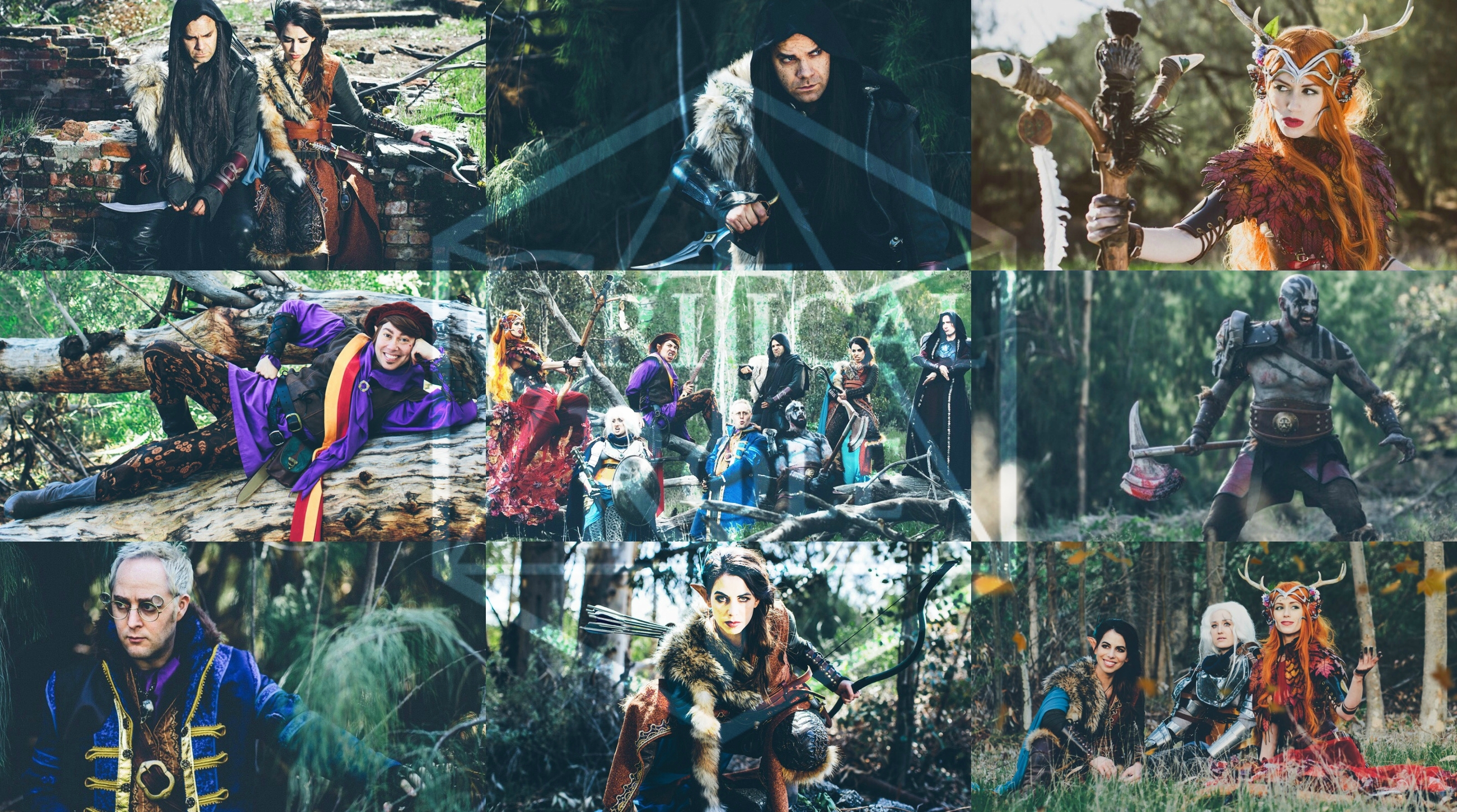 2600x1450 No SpoilersVox Machina wallpaper from cast cosplay shoot, Desktop