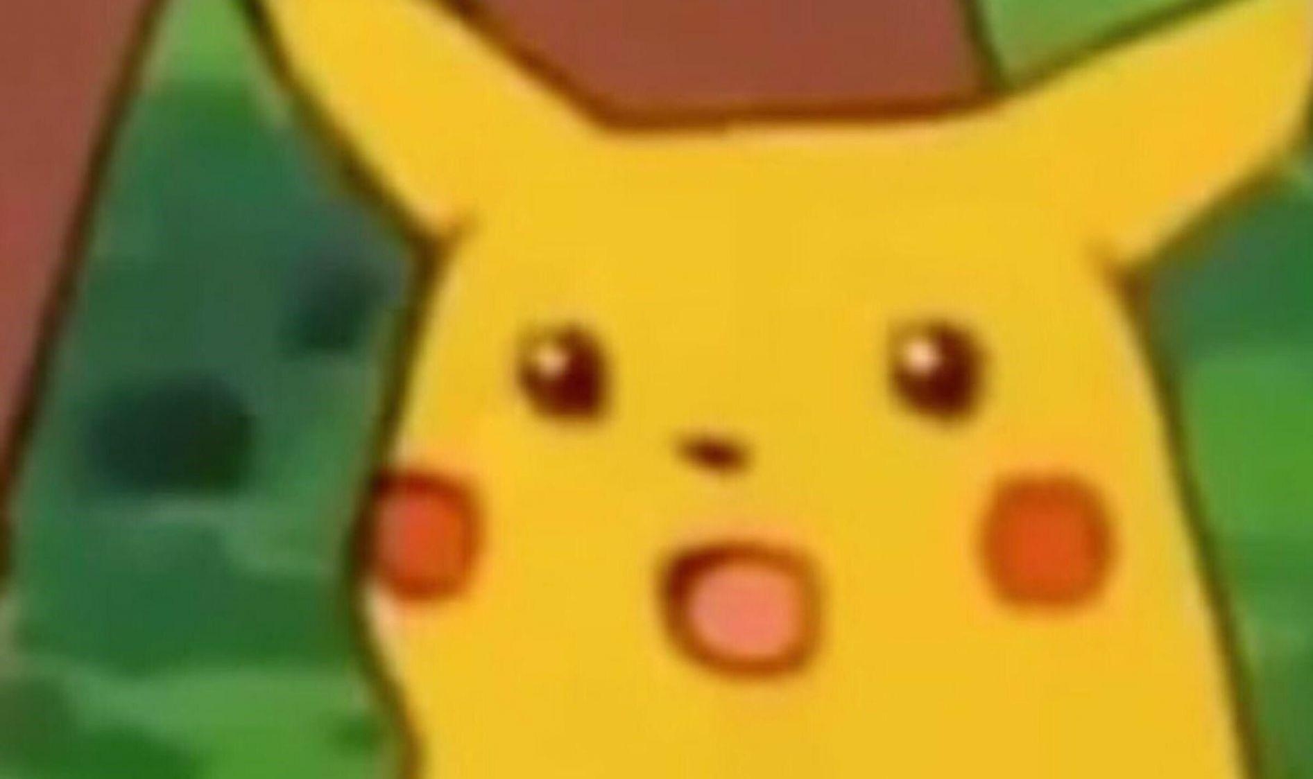 1900x1130 Surprised pikachu meme. Pikachu memes, Pikachu, Memes, Desktop