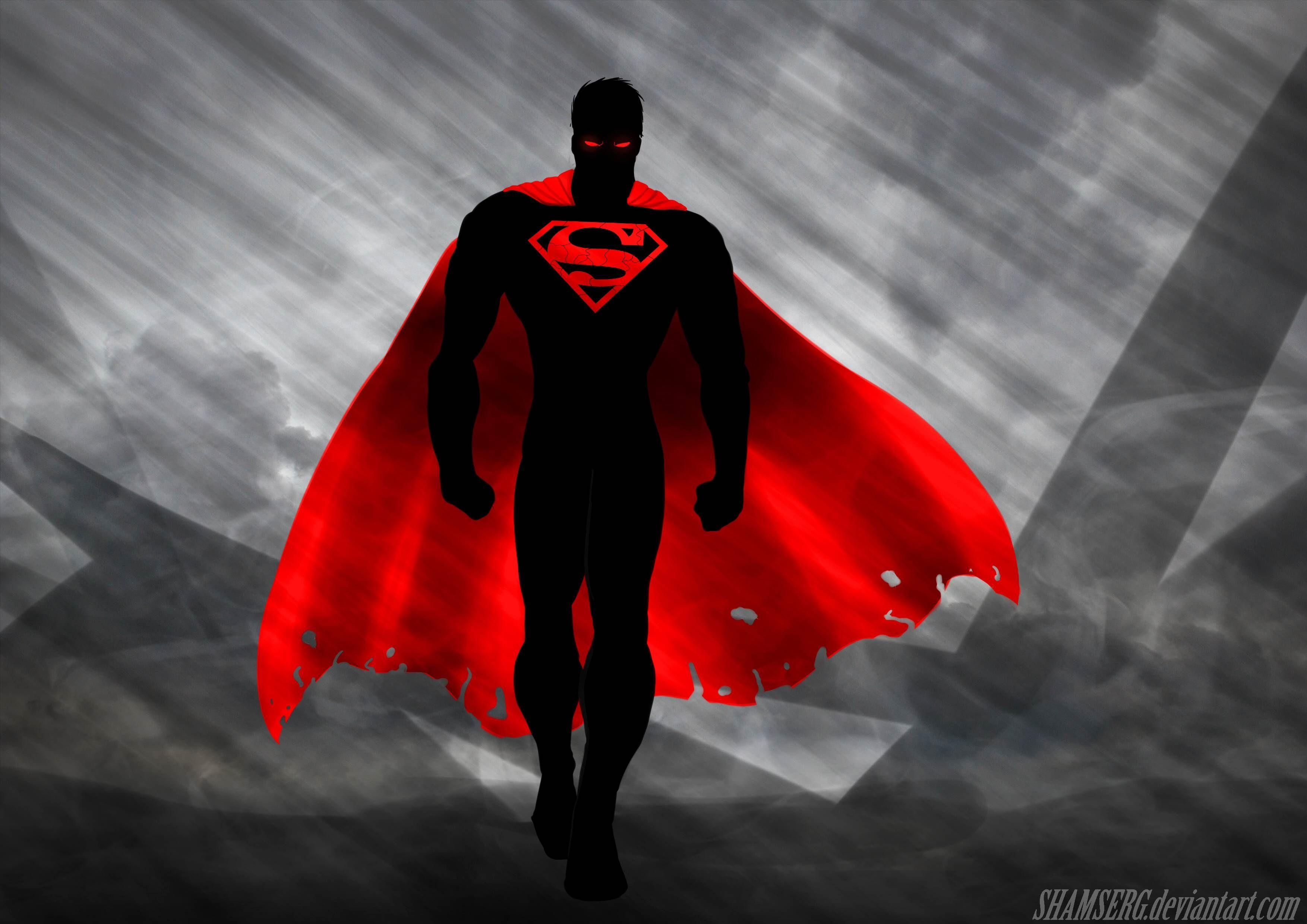 3510x2480 Superman Cartoon, Desktop