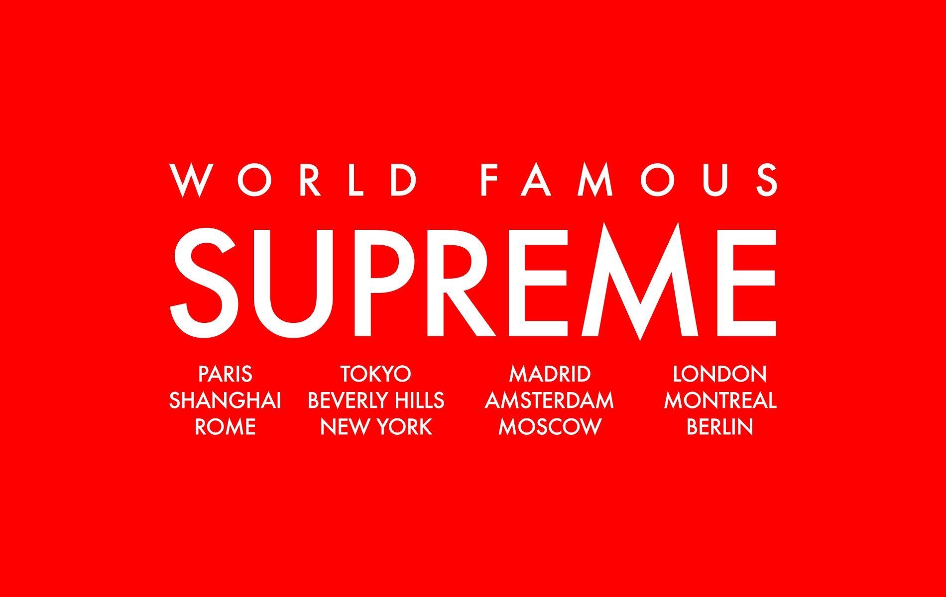 1900x1200 Supreme Wallpaper in 4K, Desktop