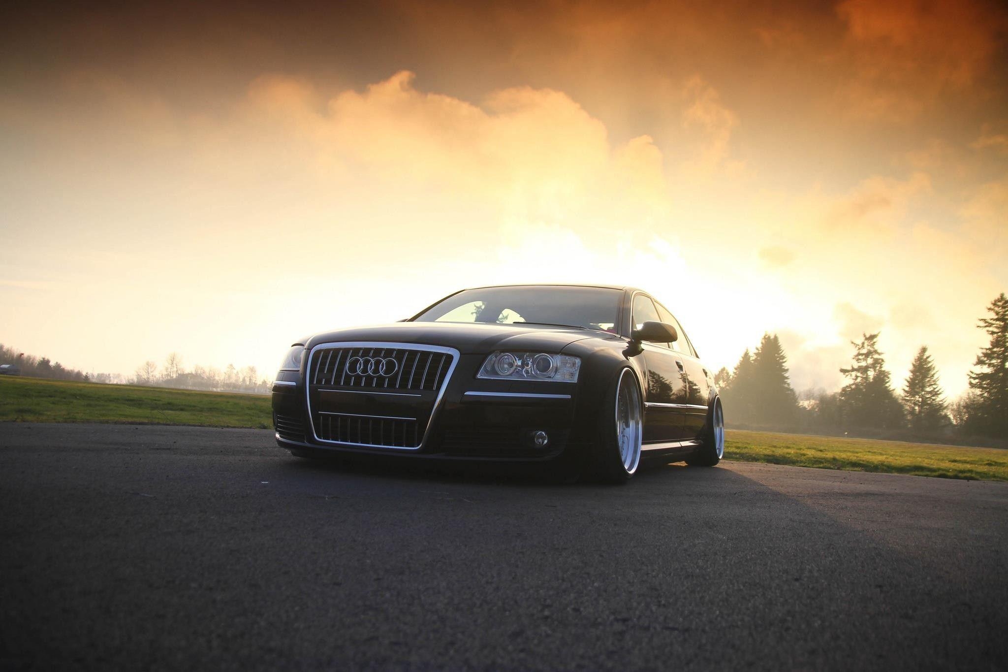 2050x1370 cars, stance, Hella Flush, Audi S8, low wallpaper, Desktop