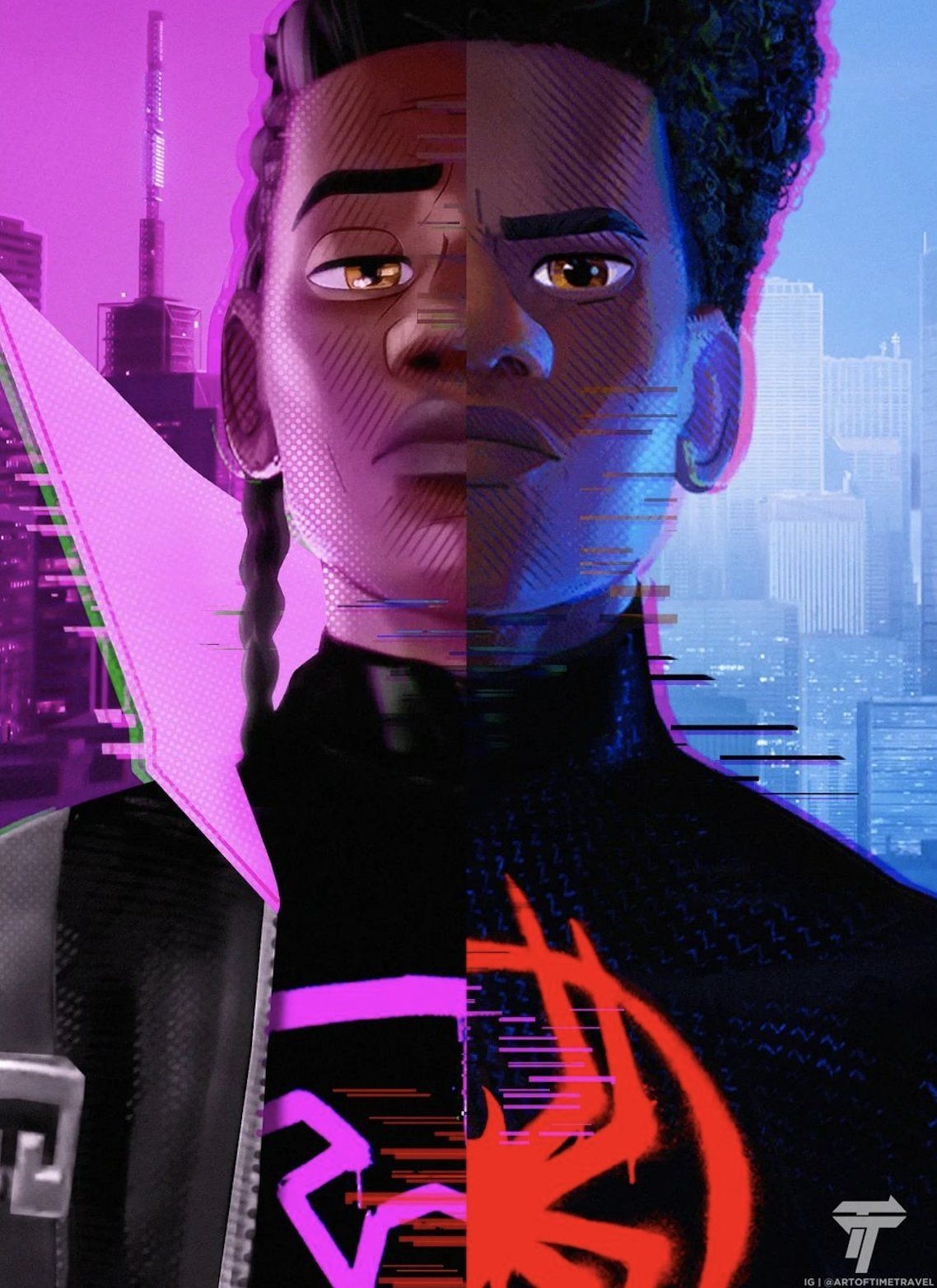 1140x1570 Spider Man The Spider Verse Fan Art + Wallpaper + Posters. Miles morales spiderman, Miles spiderman, Spider verse, Phone