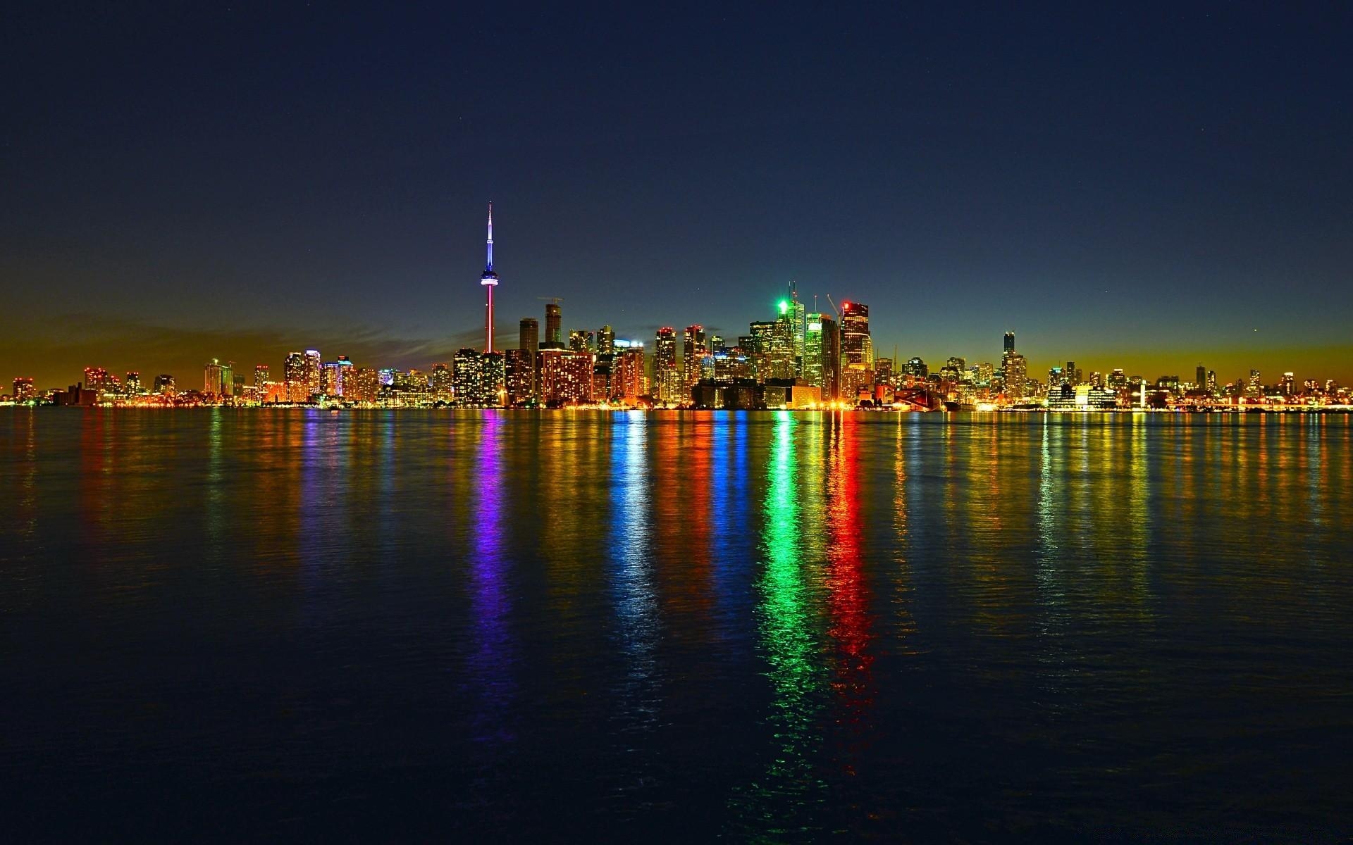 1920x1200 Toronto Skyline at Night, Desktop