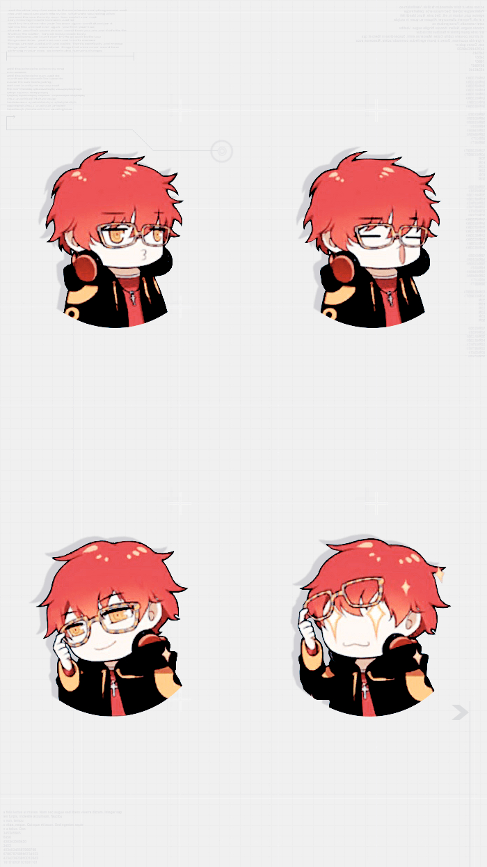 700x1250 Image result for mystic messenger emoji. Mystic, Phone