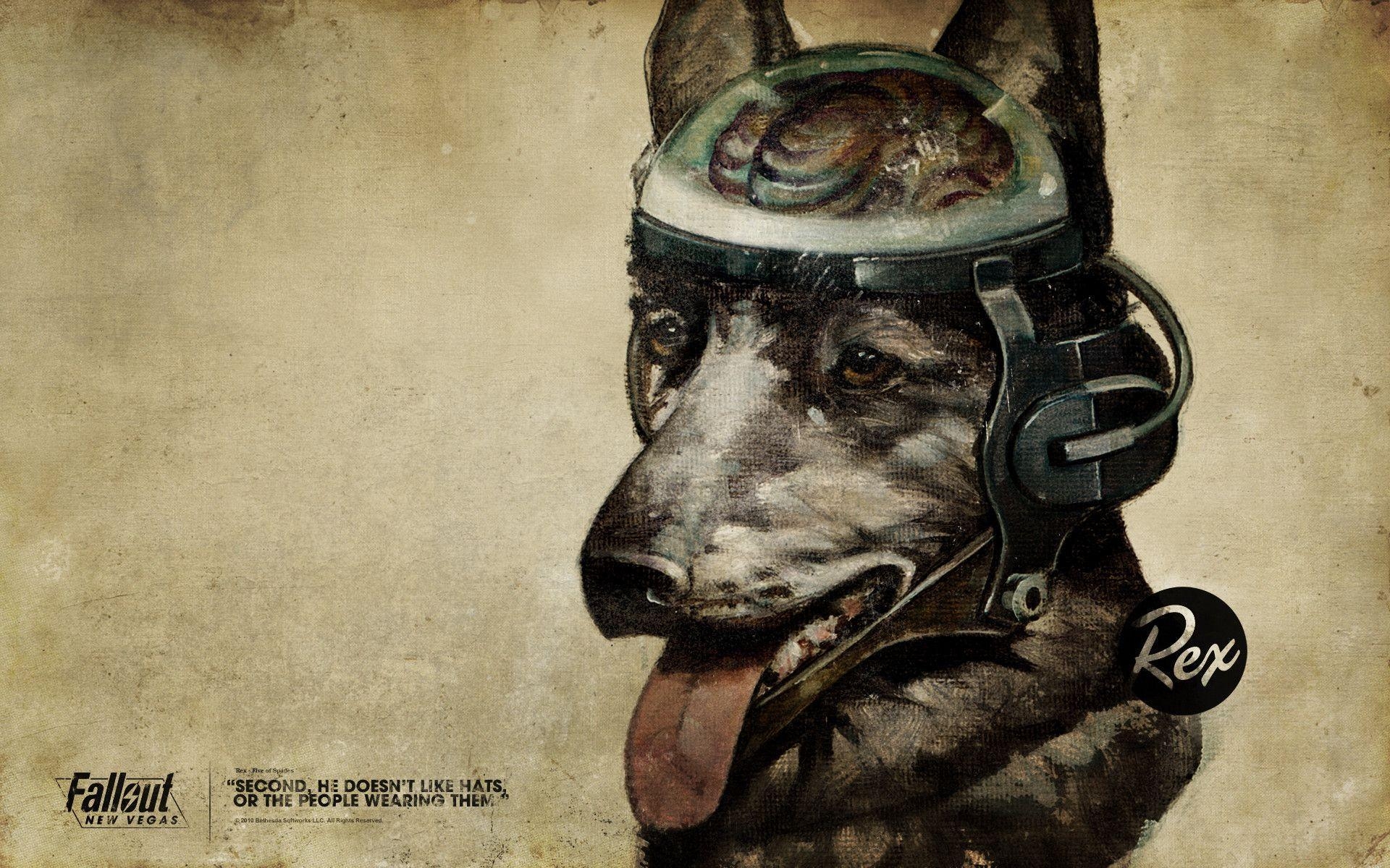 1920x1200 Rex The Dog Fallout Las Vegas Microsoft Game Wallpaper, Desktop