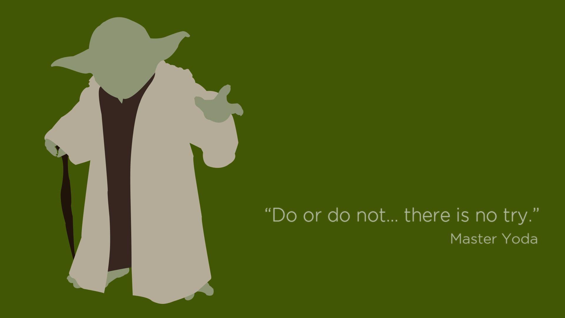 1920x1080 Master Yoda quote Wallpaper #, Desktop