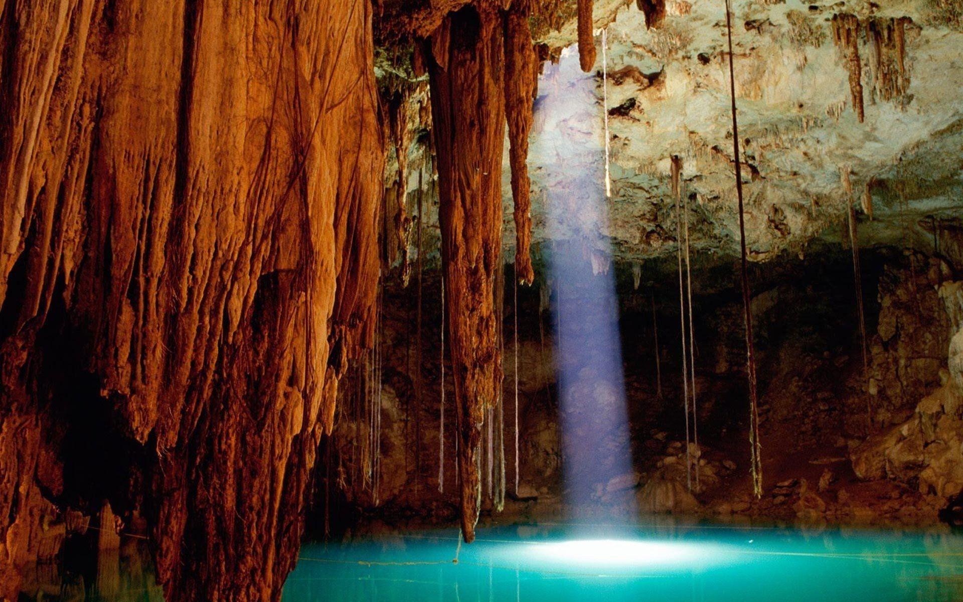 1920x1200 Cave Under The High Priests039 Temple Chichen Itza, Desktop