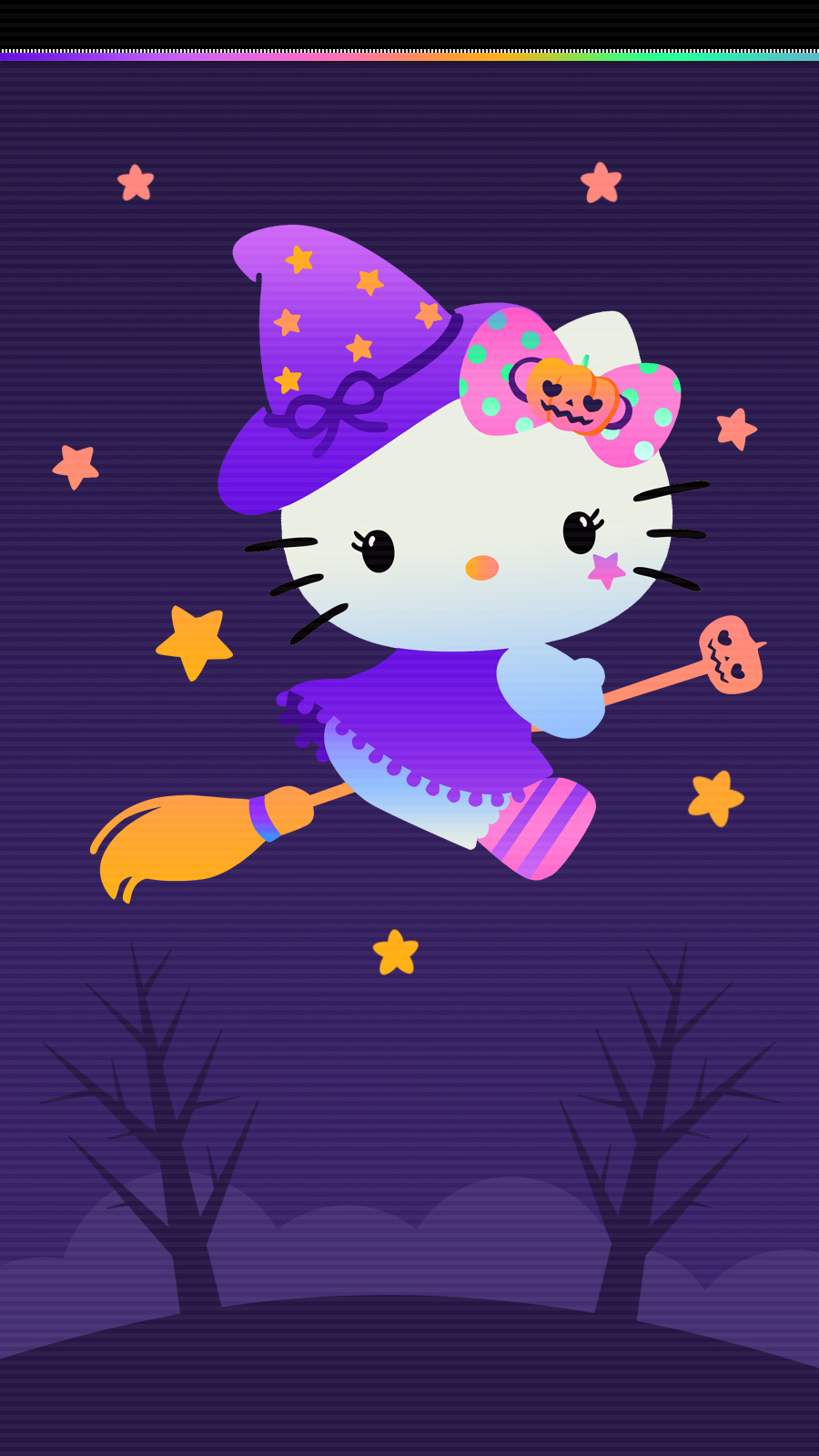 900x1600 ♡ Cute Walls ♡: Hello kitty Halloween wallpaper set, Phone