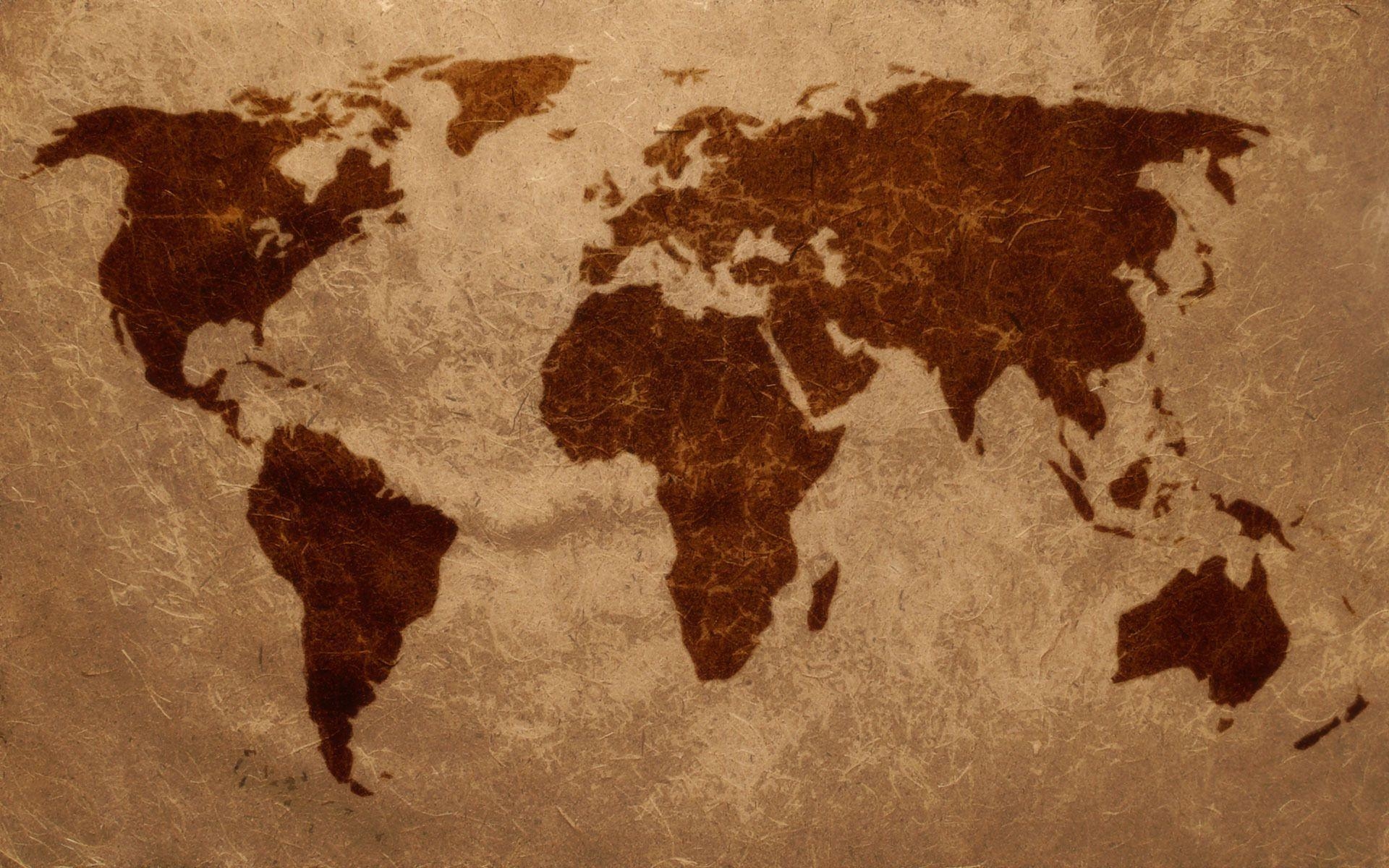 1920x1200 World Map Wallpaper HD, Desktop