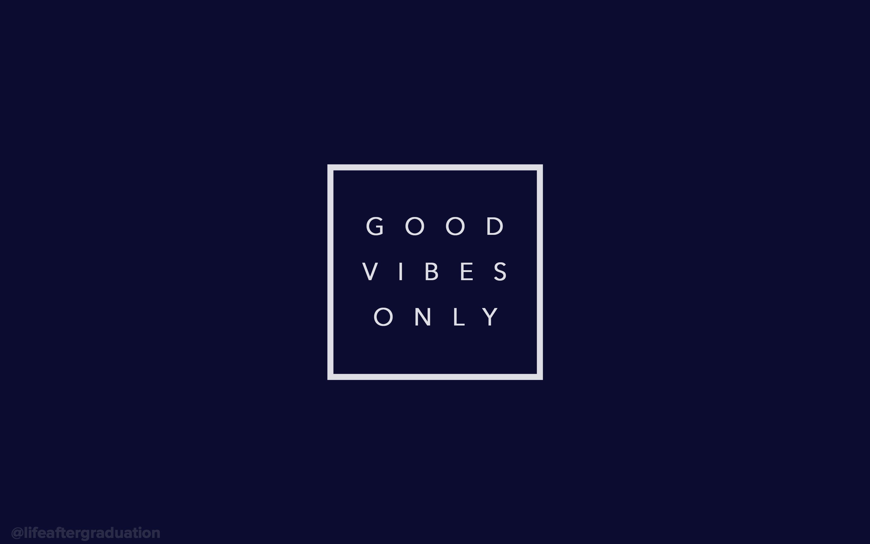 2880x1800 good vibes only (navy), Desktop