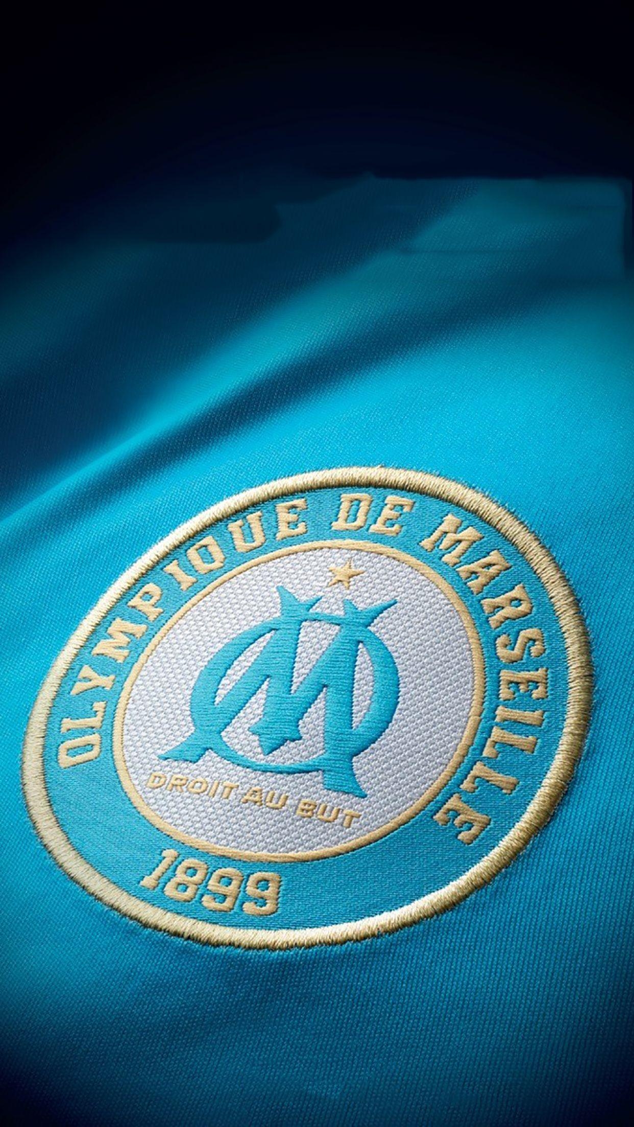 1250x2210 Olympique de Marseille, Logo 2 Wallpaper for iPhone X, 6, Phone