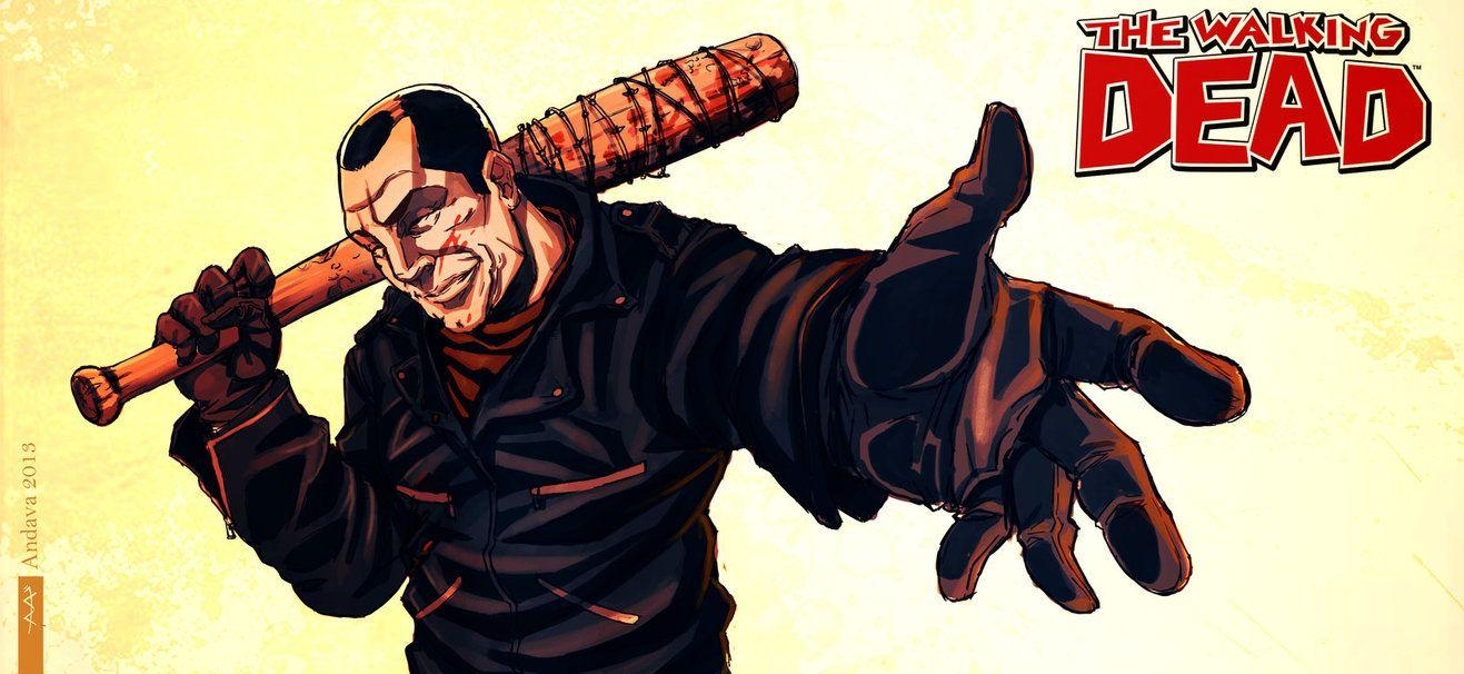 1320x610 Negan2, Dual Screen